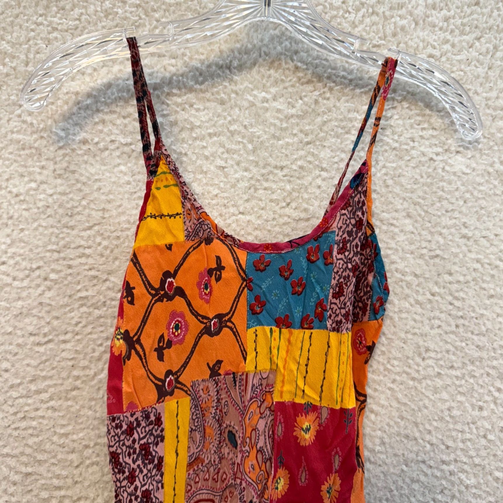 Vintage VINTAGE Charlotte Russe Midi Dress Bohemian Patchwork Y2K Cottagecore L Womens Size L / US 10 / IT 46 - 3 Thumbnail
