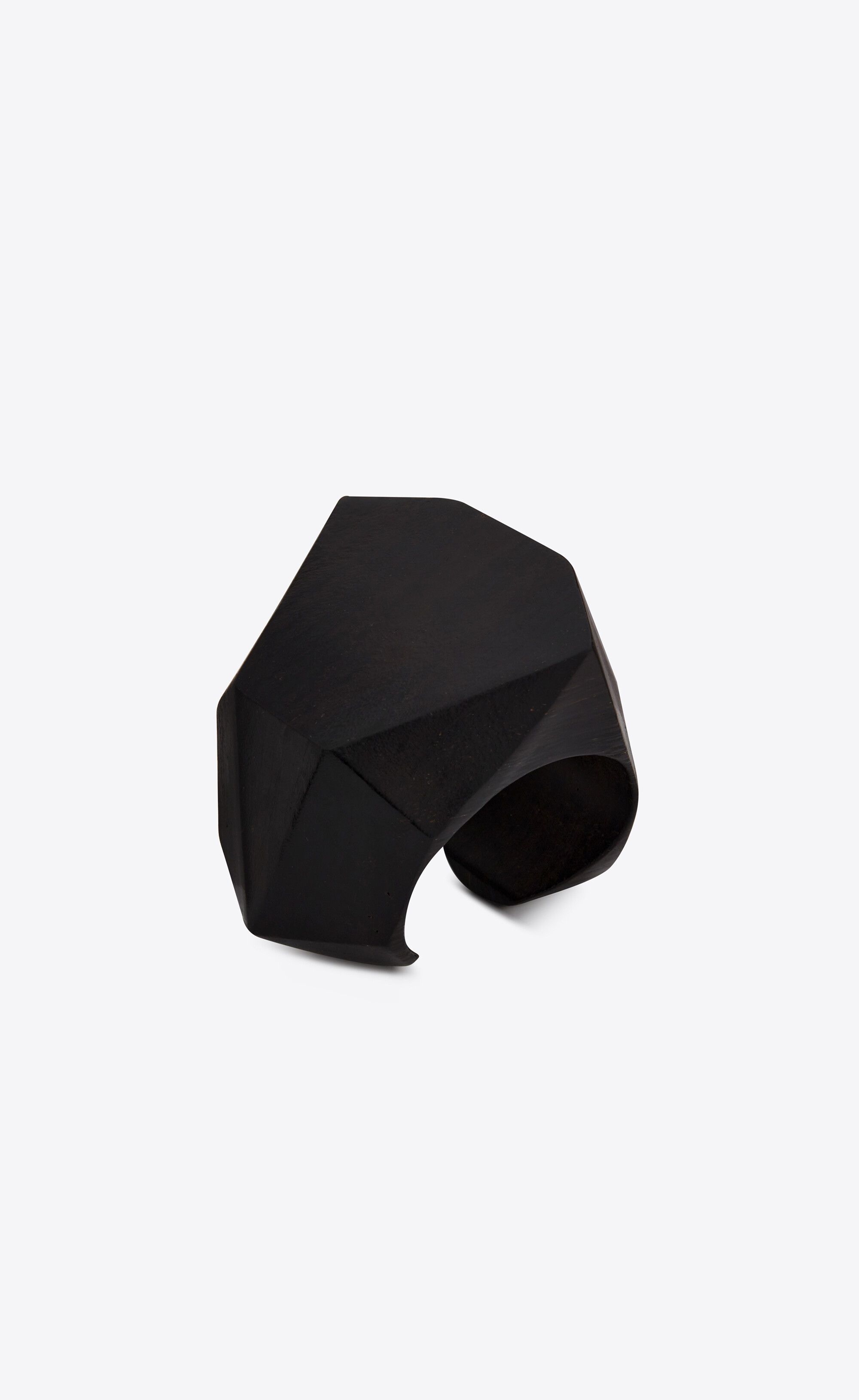 Saint Laurent Paris o1s1wg110325 Size: M / 739384 Pyramid Cuff Chocolate Brown Size ONE SIZE - 1 Thumbnail