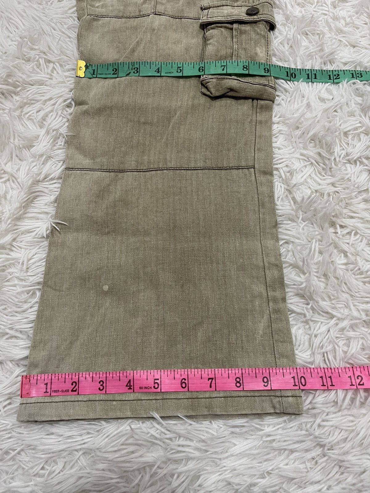 Japanese Brand × semanticdesign Distressed Semantic Design Bleached Flared Leg Pants Size US 32 / EU 48 - 17 Thumbnail