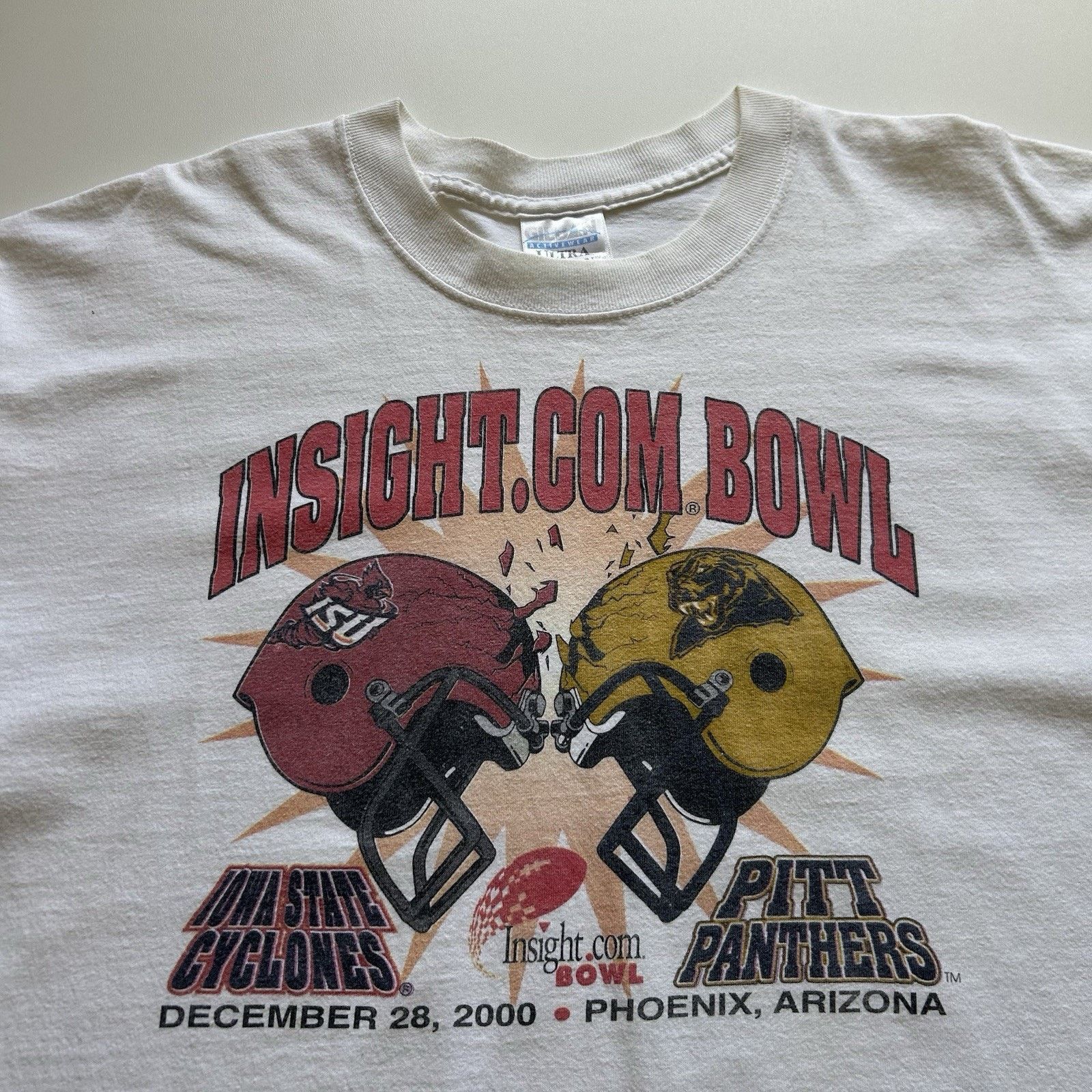 Gildan × NCAA × Vintage Vintage Iowa State Cyclones Pitt Panthers Football Shirt XL Size US XL / EU 56 / 4 - 2 Thumbnail