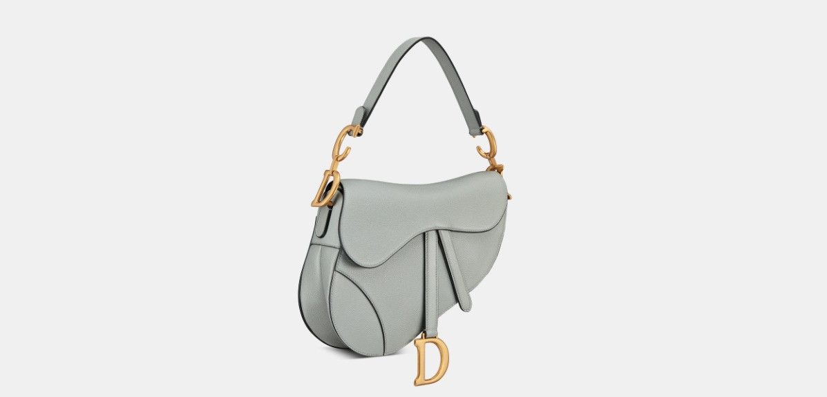 Dior o1w1db10125 Size: OS / Saddle Bag in Gray Size ONE SIZE - 1 Thumbnail