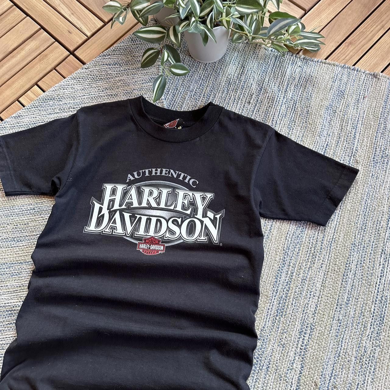 Harley Davidson Vintage Y2K Harley Davidson Authentic Motorcycles T-shirt Size US S / EU 44-46 / 1 - 3 Thumbnail