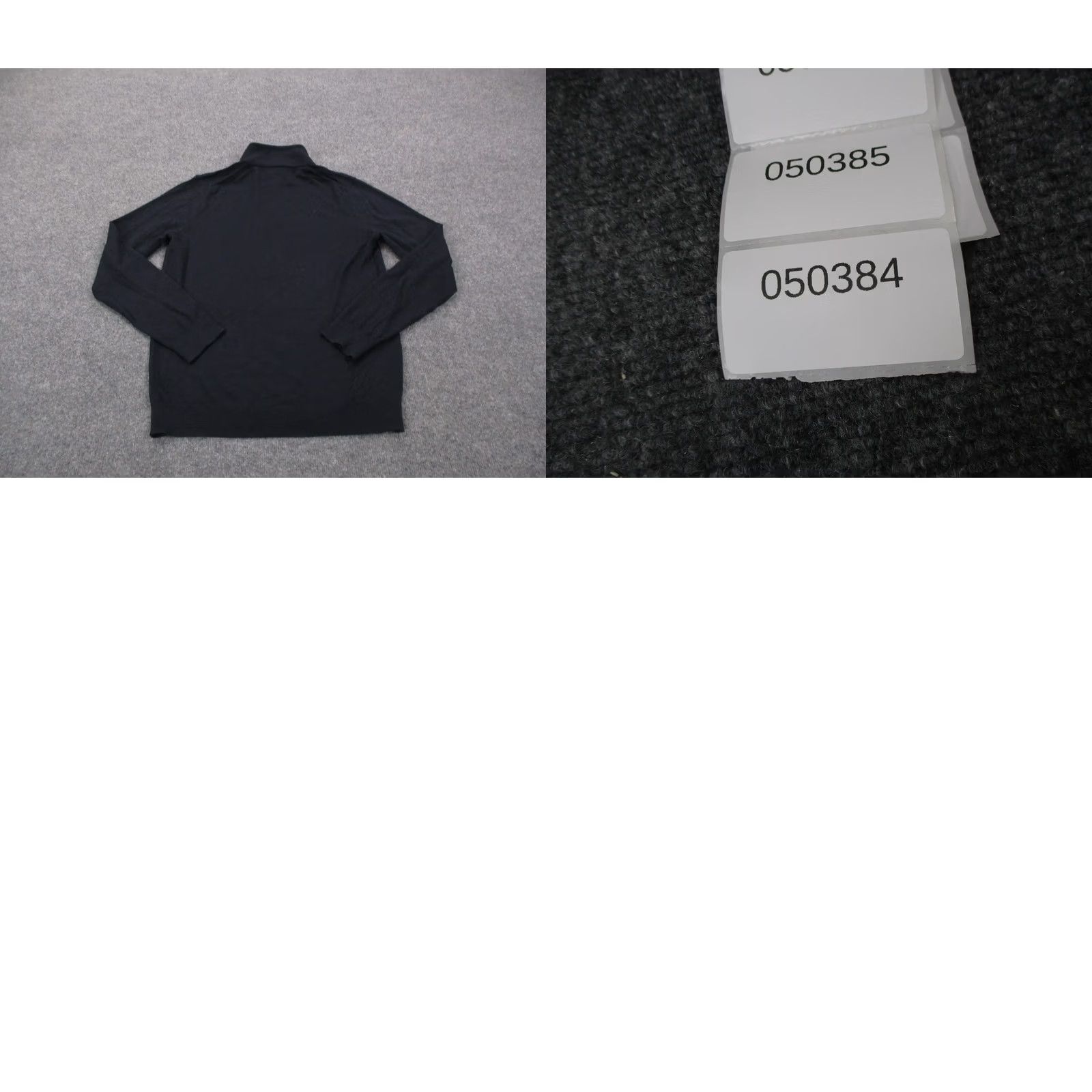 Reiss Reiss Mens Sweater Black Fleece Knit Pullover 1/4 Zip Lightweight Pockets Logo Outdoor 1/4 Zip Wool Size US M / EU 48-50 / 2 - 8 Thumbnail