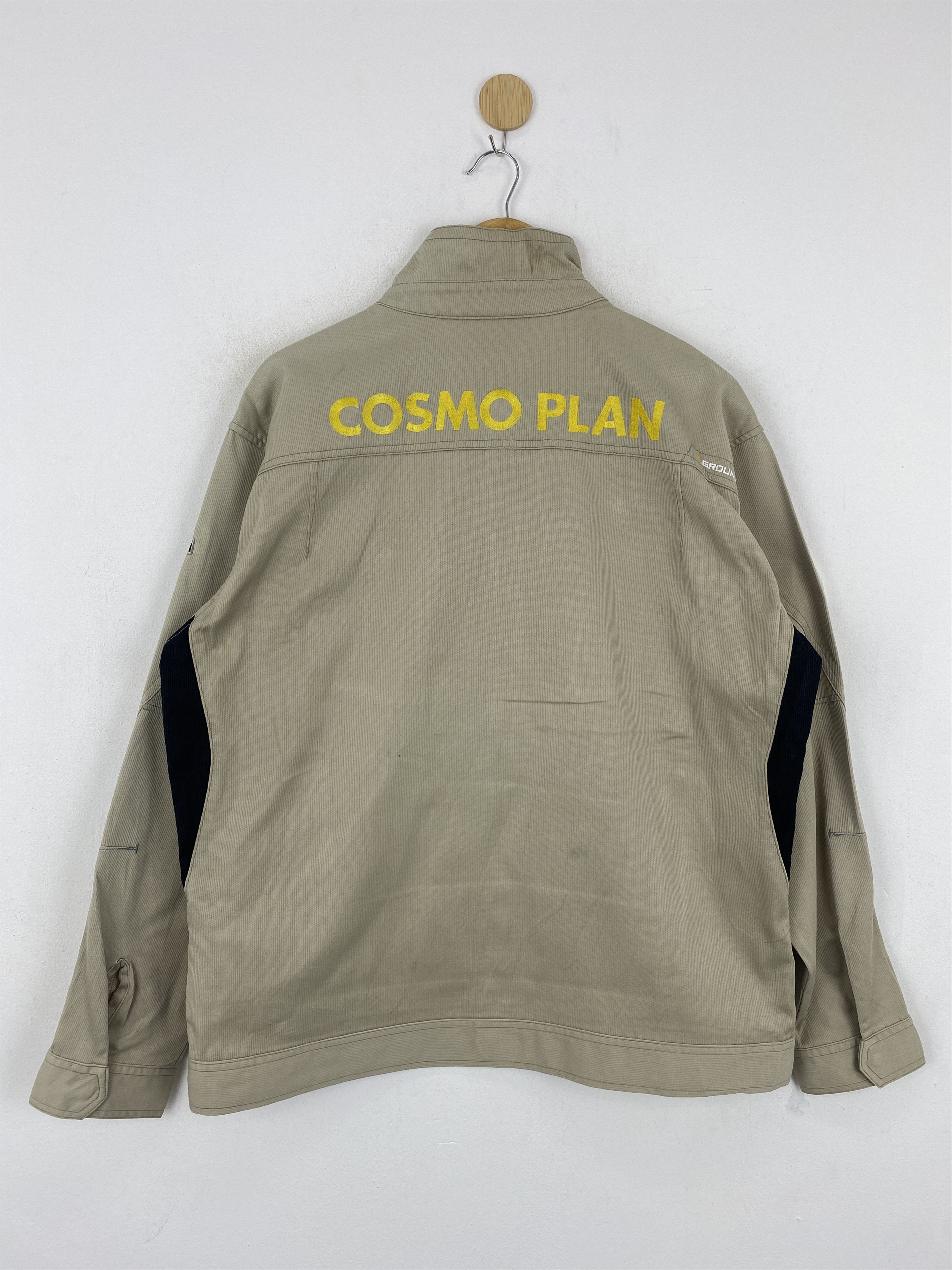Japanese Brand Vintage Japanese Brand Cosmo Plan Workers Denim Jacket J1900 Size US XXL / EU 58 / 5 - 3 Thumbnail