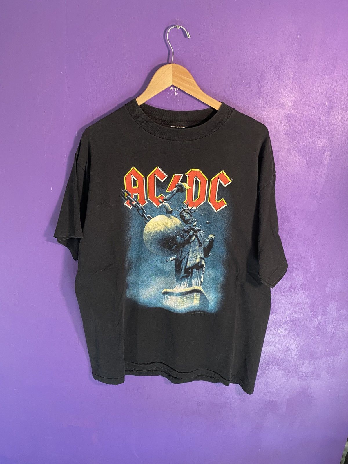 90's ACDC WORLD TOUR ヴィンテージTシャツ XL 1996 Vintage 1996 ACDC