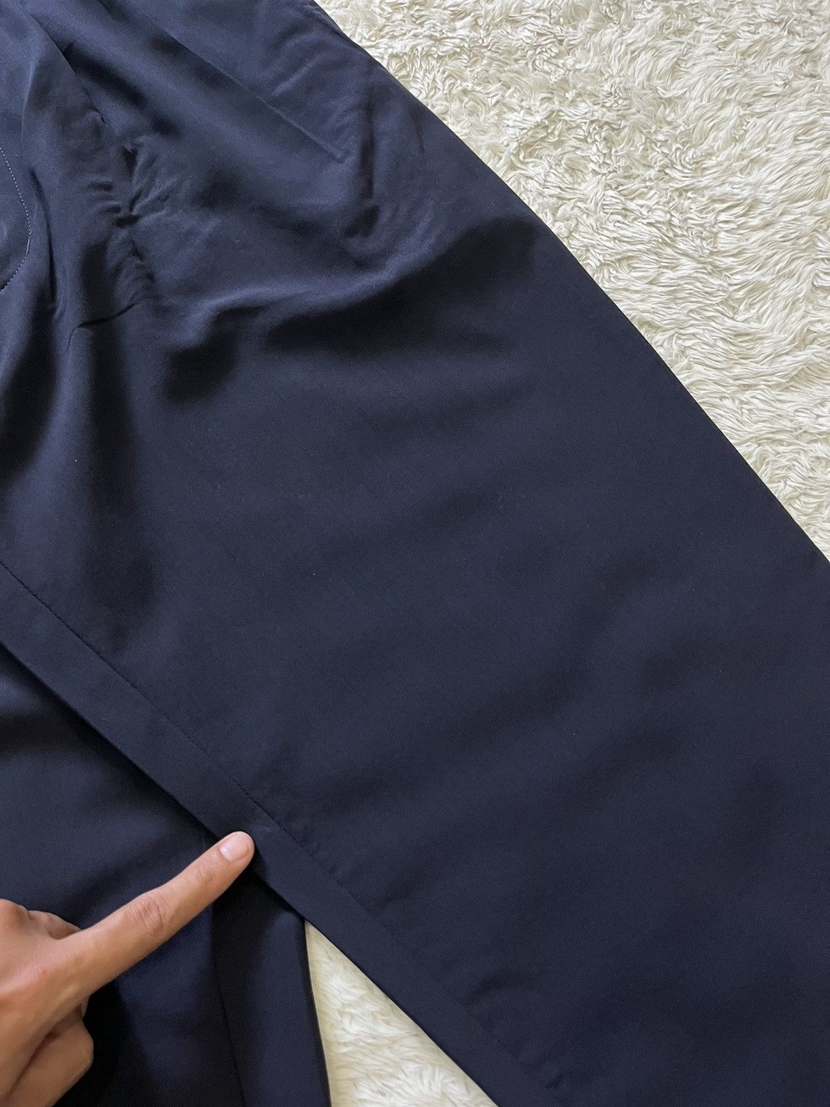 Y's × Yohji Yamamoto vintage y's by yohji yamamoto high waist relaxed pants Size 26" / US 2 / IT 38 - 9 Thumbnail