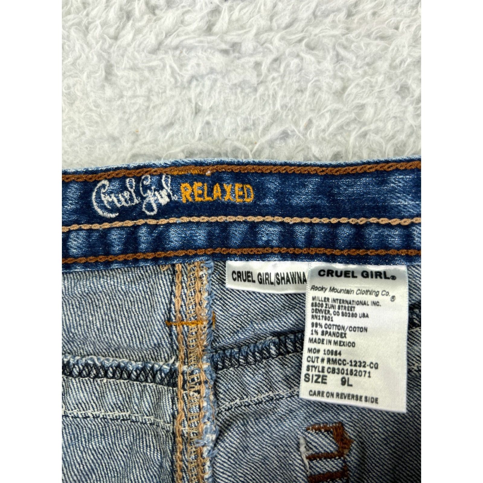 Vintage Cruel Girl Jeans Women 9 Bootcut Denim Blue 30x32 Embroidered Stretch Pockets Womens Size 30" / US 8 / IT 44 - 6 Thumbnail