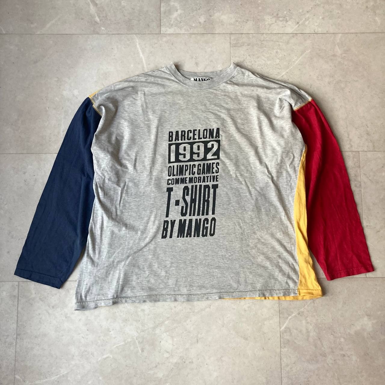 Mango Vintage 90s Mango Barcelona Olympic Games Oversized Tee Size US M / EU 48-50 / 2 - 1 Thumbnail
