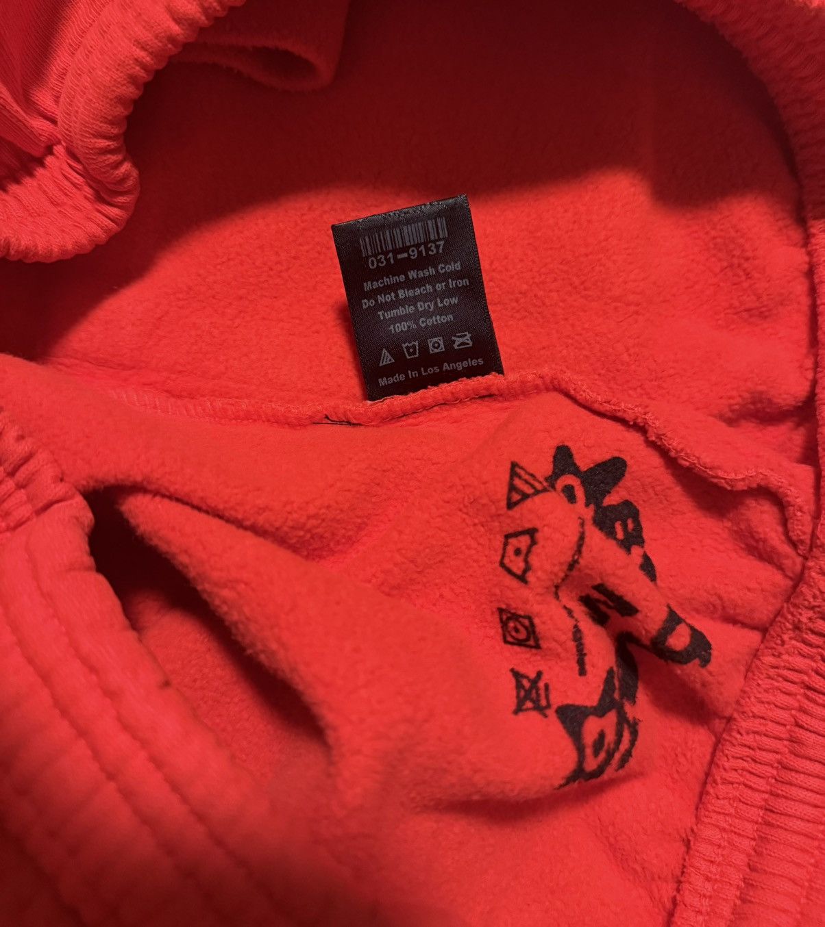 Sp5der Sp5der P*nk V2 Sweatpants (Red) Size US 30 / EU 46 - 6 Thumbnail