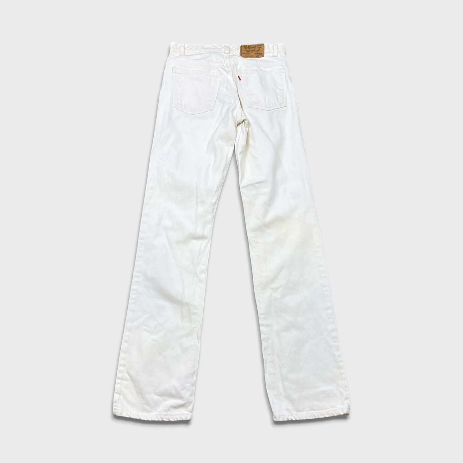 Levi's × Vintage Levi's Jeans 30x36 Orange Tab Straight USA 80s Denim Pants Size US 30 / EU 46 - 6 Thumbnail