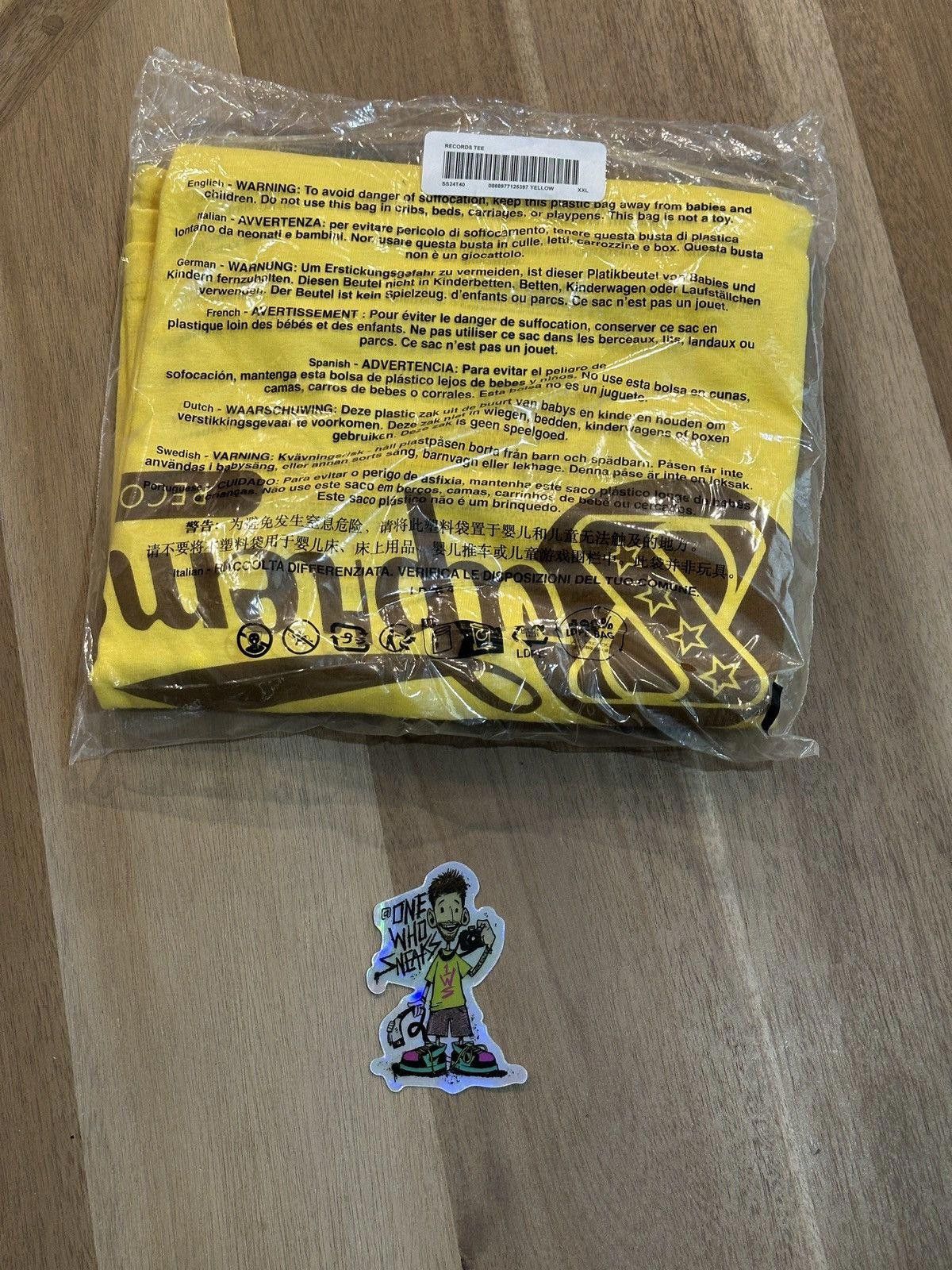 Supreme Supreme Records Tee & Sticker Size XXL Size US XXL / EU 58 / 5 - 4 Thumbnail