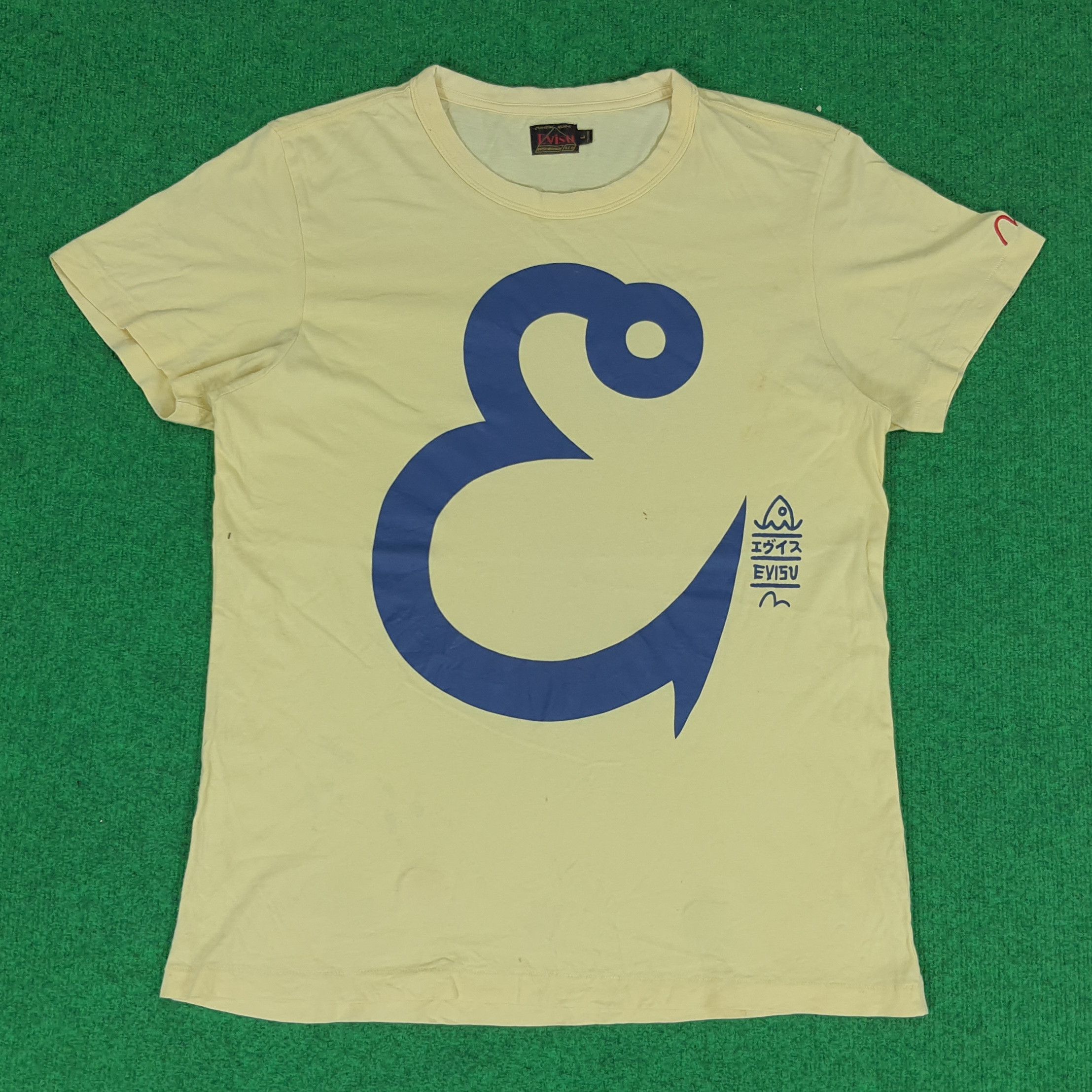 Evisu × Japanese Brand Vintage Evisu Japan Custom Made Japanese Brand T-shirt Size US M / EU 48-50 / 2 - 1 Thumbnail
