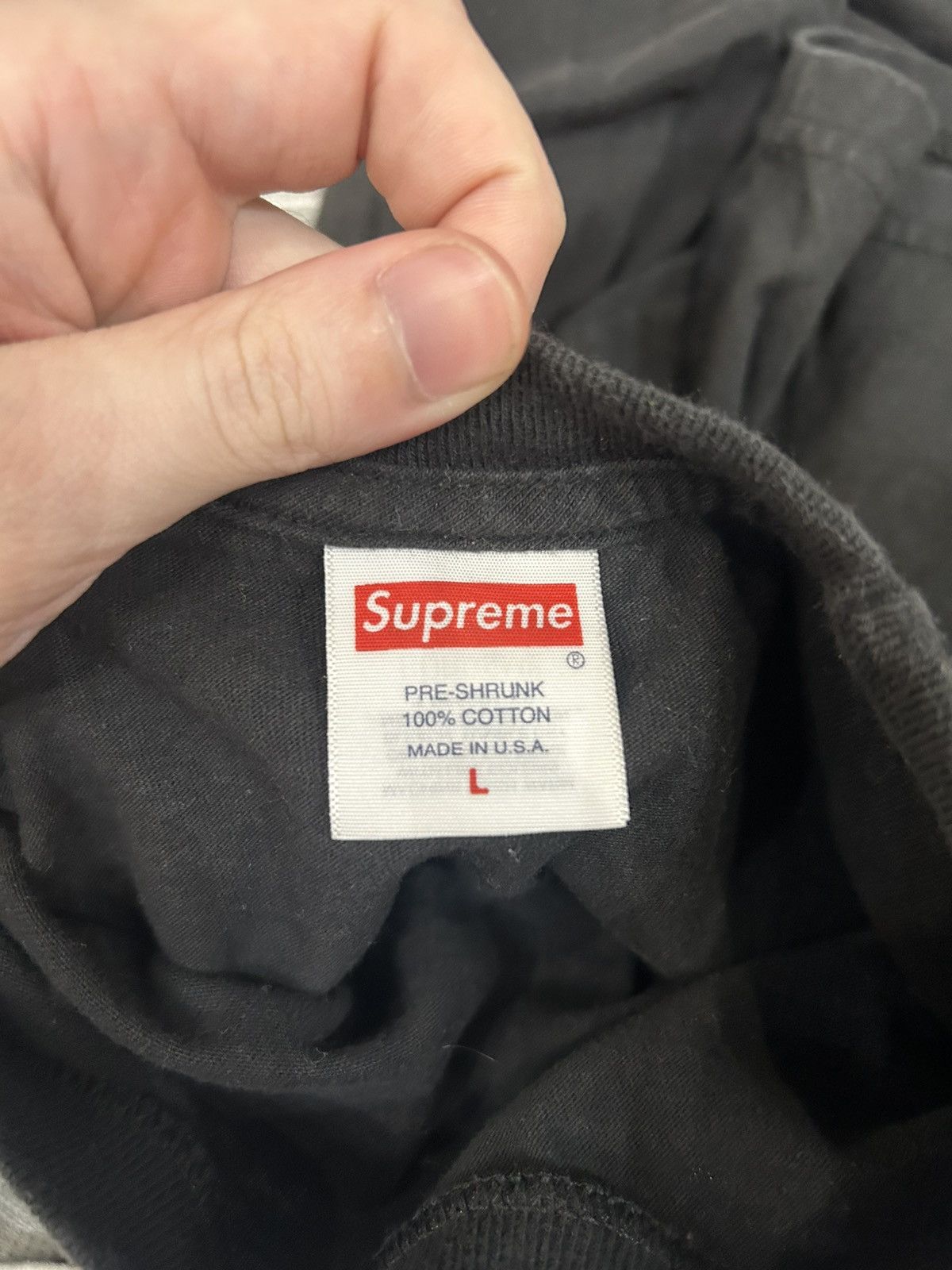 Supreme Supreme Stencil tee Size US L / EU 52-54 / 3 - 2 Thumbnail