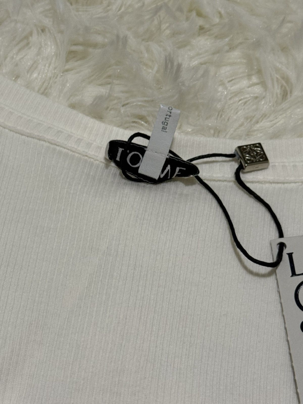 Loewe Loewe white crop top Size S / US 4 / IT 40 - 3 Thumbnail