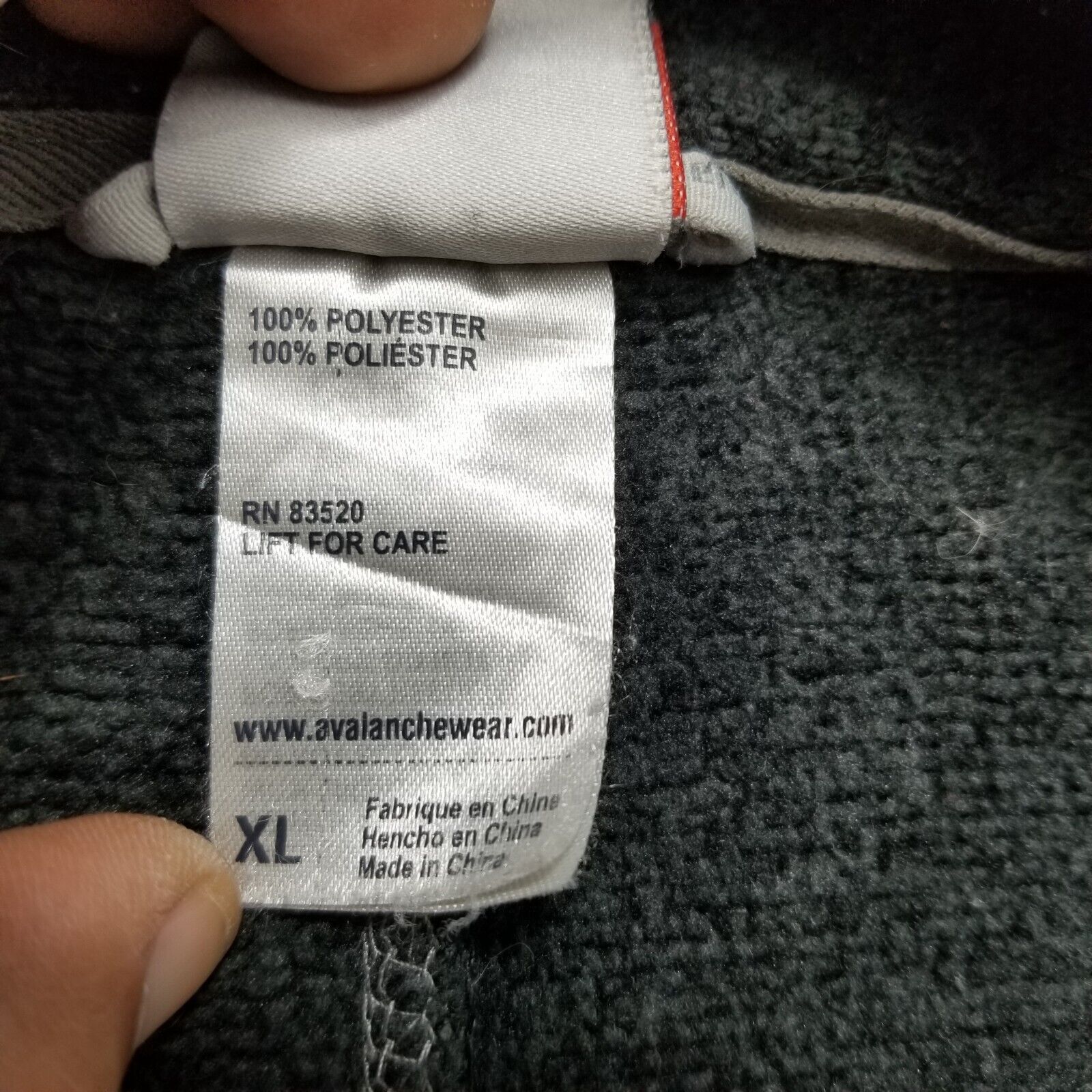 Avalanche Avalanche Jacket Womens XL Gray Pockets Full Zip Sweater Size XL / US 12-14 / IT 48-50 - 5 Thumbnail