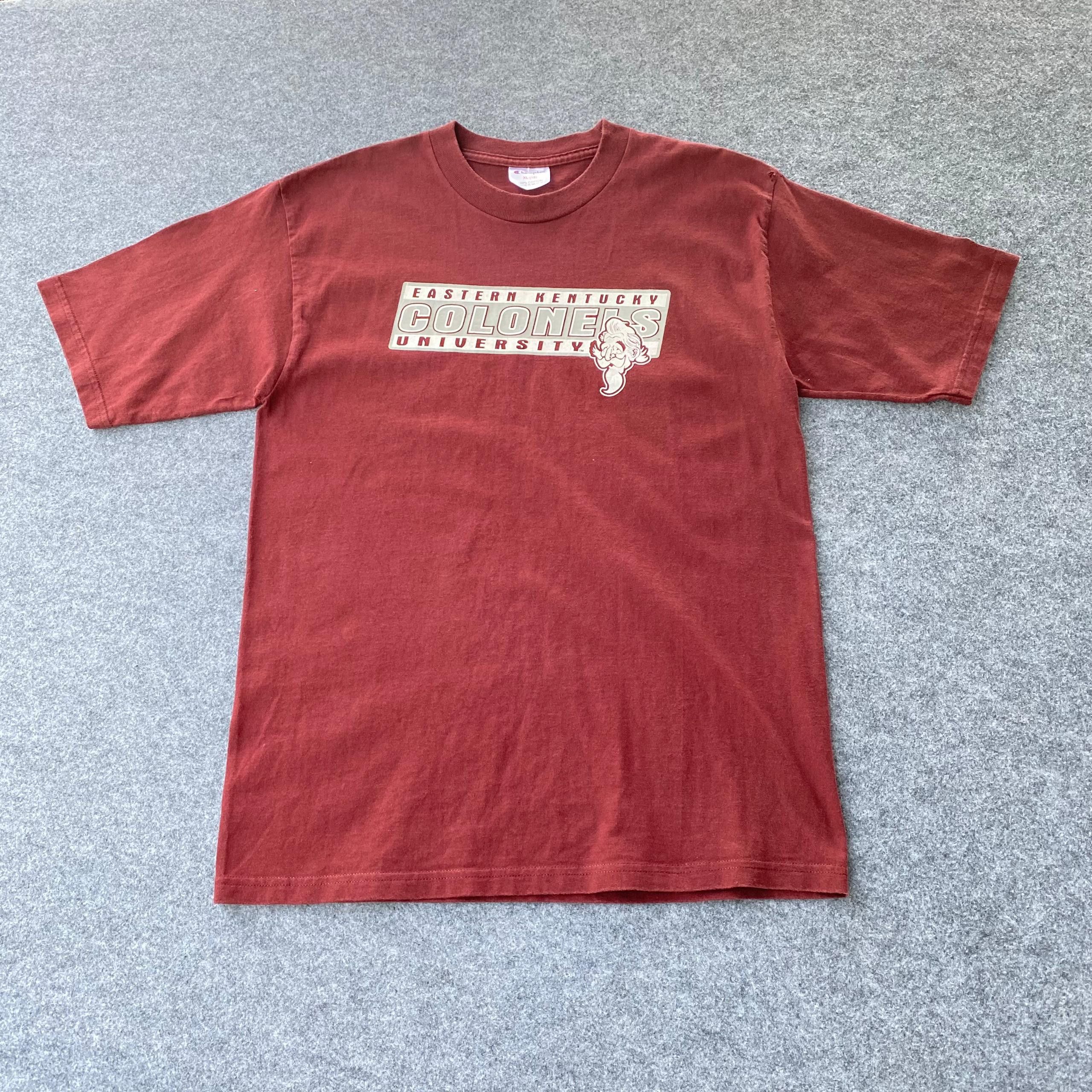 Champion Vintage 90s Champions Colones University Tshirt Size US XL / EU 56 / 4 - 1 Thumbnail