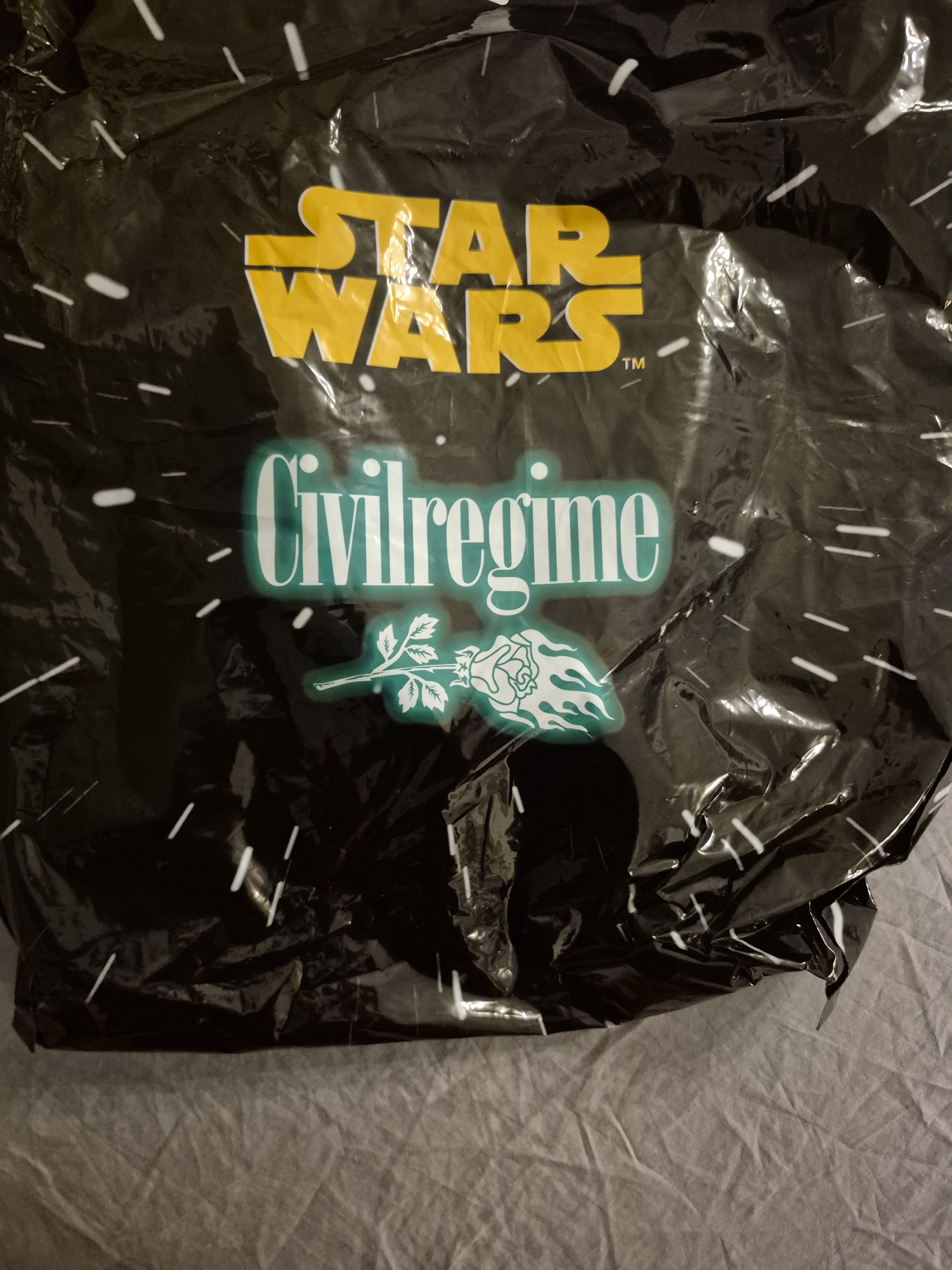 Civil Regime Civil Regime x Star Wars Collab Medium Oversized Tee BNWT Size US M / EU 48-50 / 2 - 10 Thumbnail
