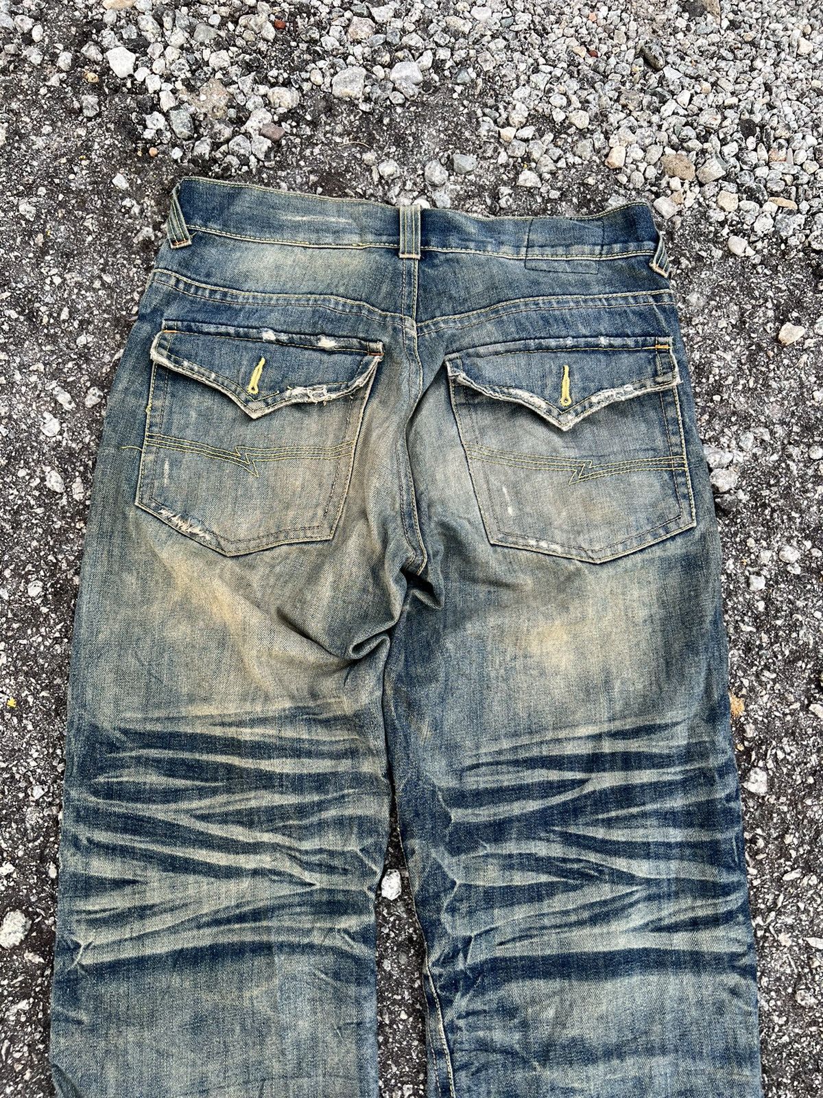 Abercrombie & Fitch VTG ABERCROMBIE & FITCH DISTRESSED JEANS Size US 30 / EU 46 - 18 Thumbnail
