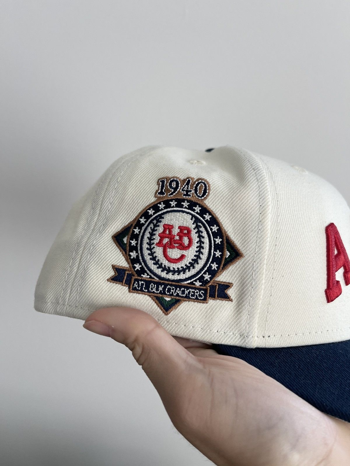 MLB NEW YORK METS 2000 WORLD SERIES PATCH GAME HAT Size ONE SIZE - 3 Thumbnail