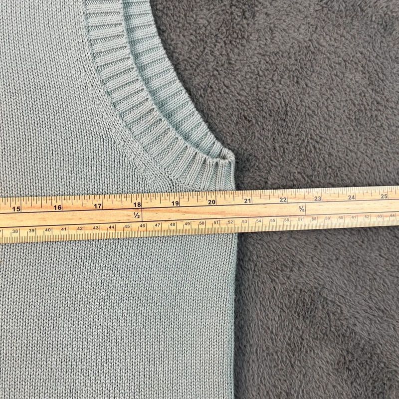 Tommy Hilfiger Tommy Hilfiger Knitted Vest Top L Turquoise/Mint Size US L / EU 52-54 / 3 - 3 Thumbnail