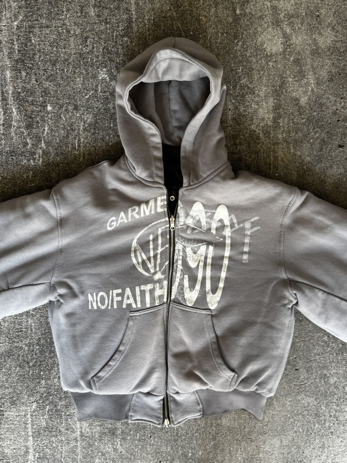 No Faith Studios - Reversible Hood Bomber Jackets