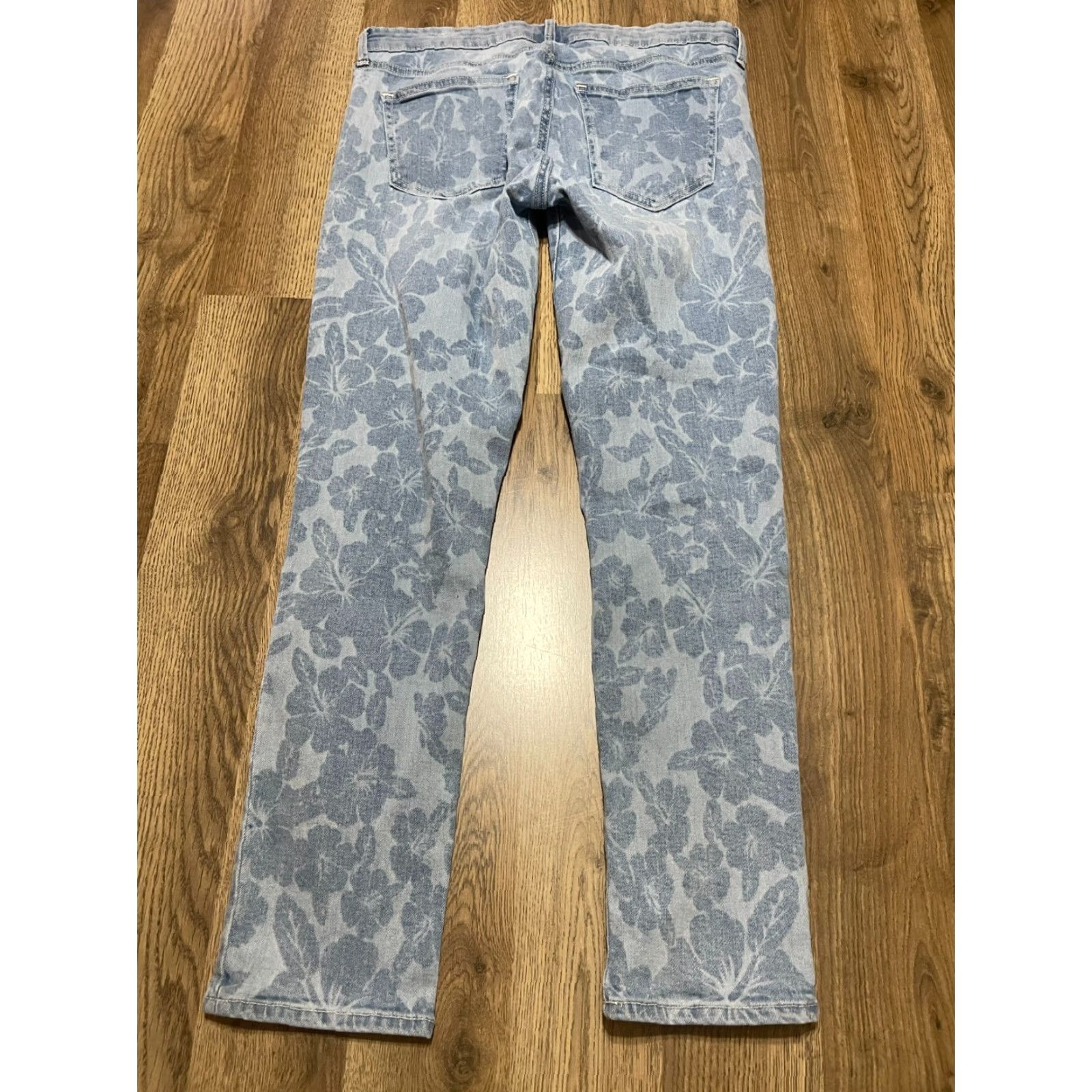 Gap Gap Jeans Women's 28 Blue Denim Girlfriend Pockets Floral Regular Jeans Size 28" / US 6 / IT 42 - 2 Thumbnail