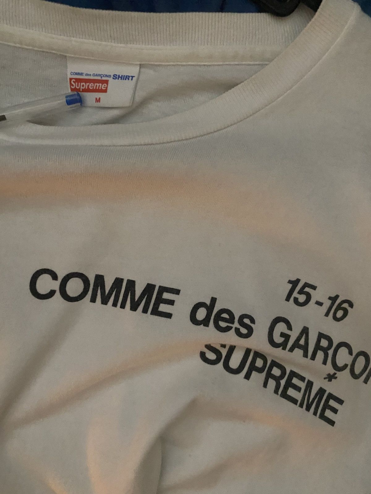 Comme des Garcons SHIRT × Supreme Comme des Garcons x Supreme Longsleeve Size US M / EU 48-50 / 2 - 3 Thumbnail