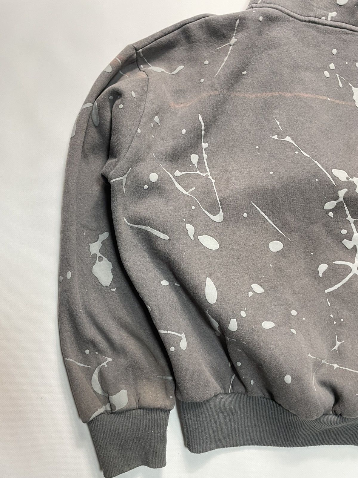 Japanese Brand Named Collective Wkshp Y2K Oversized Charcoal Zip Hoodie S/M Size US M / EU 48-50 / 2 - 7 Thumbnail