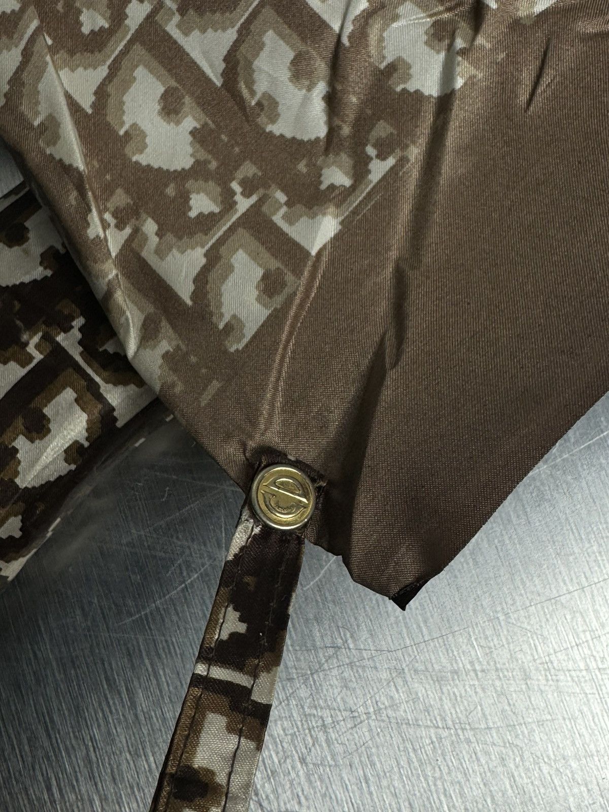 Dior Vintage Christian Dior Trotter brown Monogram Umbrella Size ONE SIZE - 4 Thumbnail