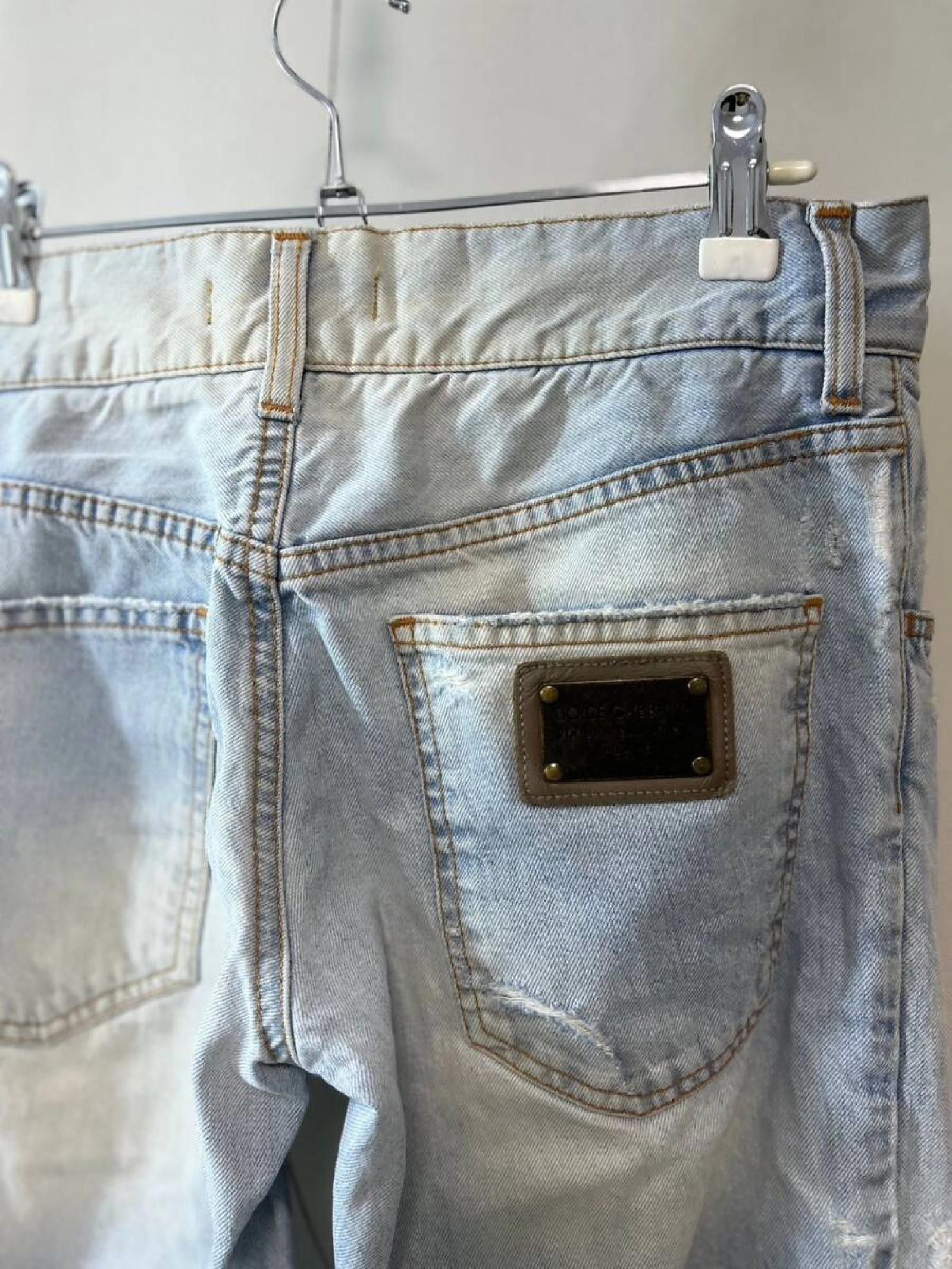 Dolce & Gabbana Dolce & Gabbana Y2K Archive Denim Jeans Size US 32 / EU 48 - 8 Thumbnail