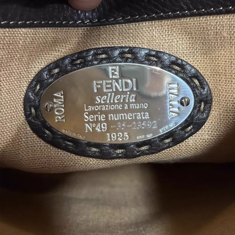 Fendi Fendi Shoulder Bag in Dark Gray Color-2505 Size ONE SIZE - 8 Thumbnail