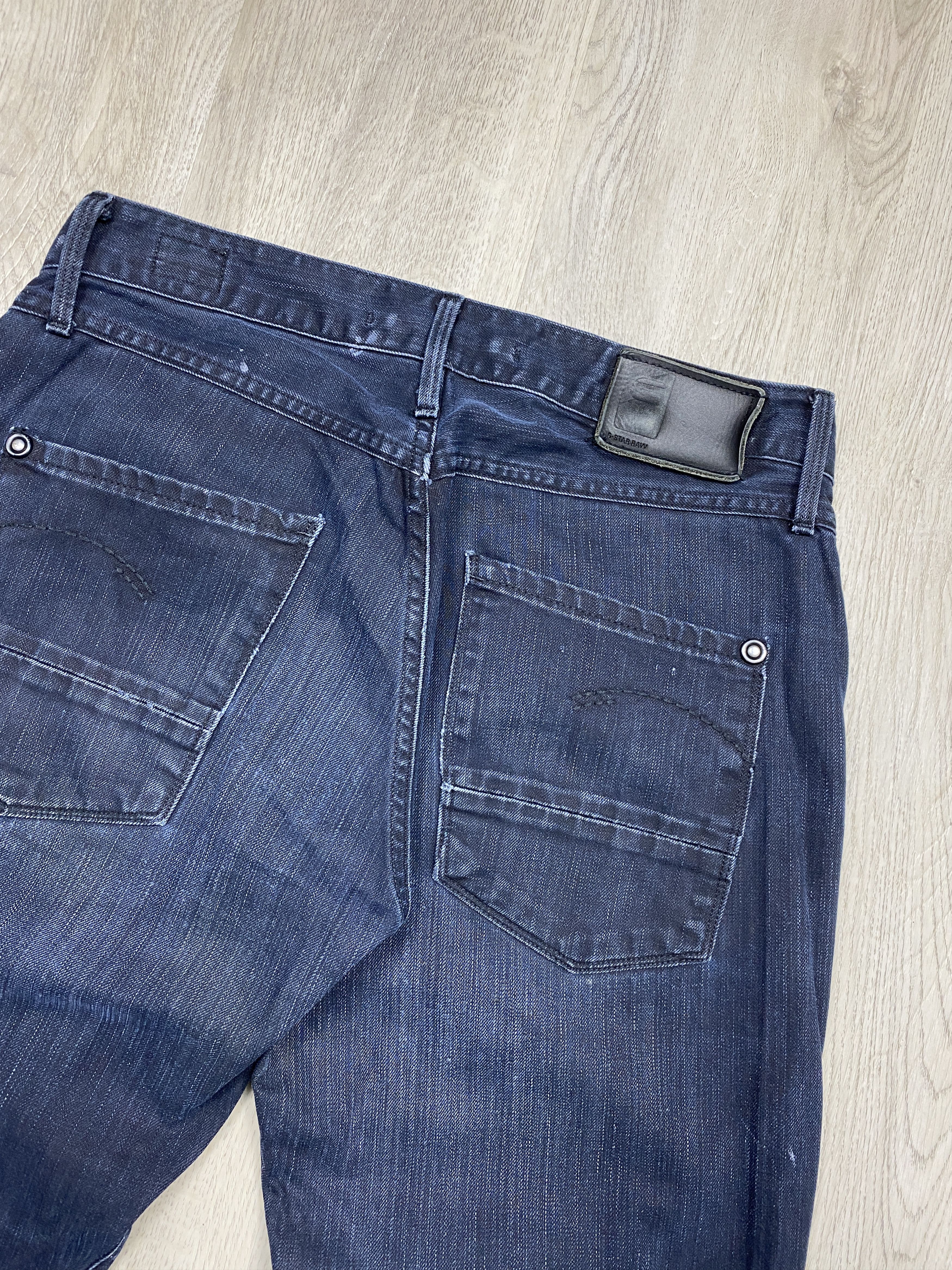 G-Star G Star Raw MC Arthur Straight Vintage Denim Pants Jeans Size US 33 - 8 Thumbnail