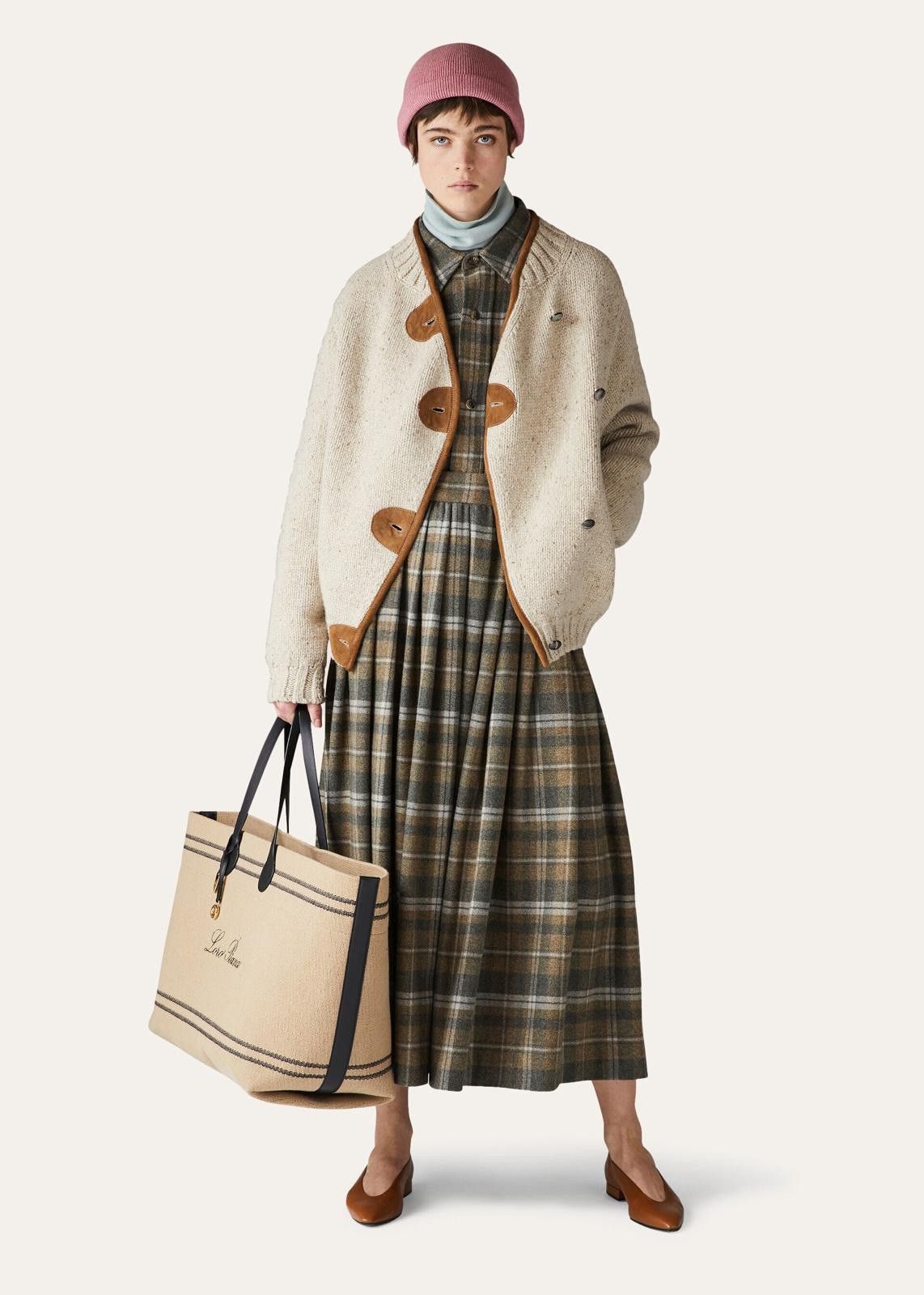 Loro Piana o1srvl11e1224 Dreki Virgin Wool Skirt in Multicolor Size 26" / US 2 / IT 38 - 4 Thumbnail