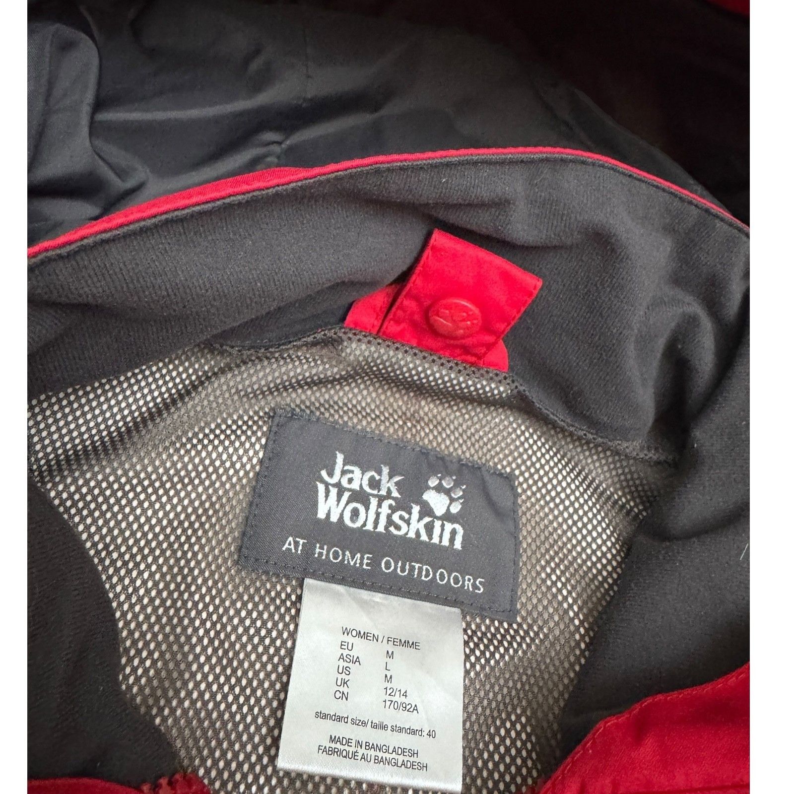 Jack Wolfskin JACK WOLFSKIN TexaPore Waterproof Rain Waterproof Jacket Med Size M / US 6-8 / IT 42-44 - 5 Thumbnail