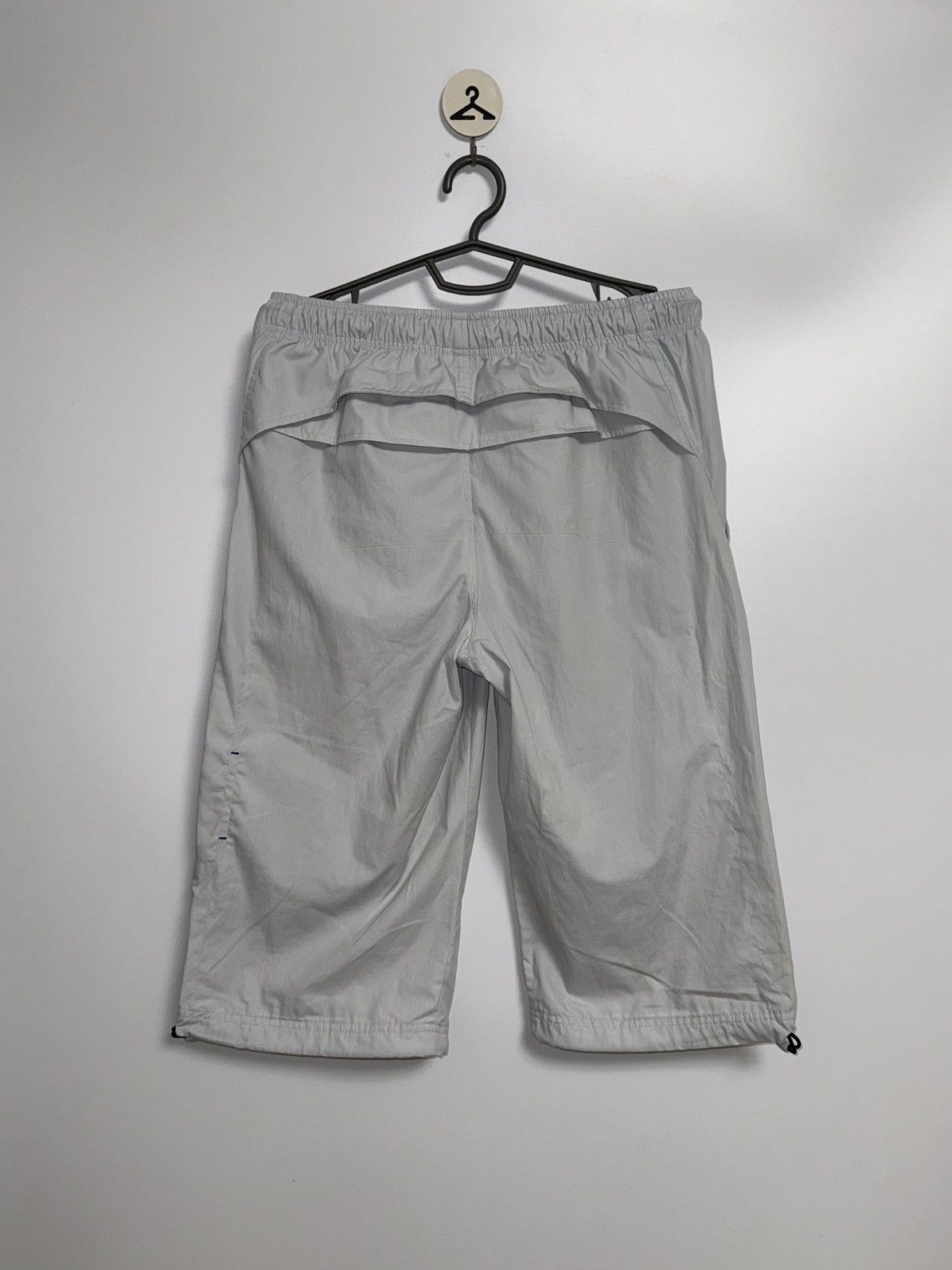 Nike Vintage 2000s Nike Airmax Longline Nylon Y2K Shorts Size US 32 / EU 48 - 2 Thumbnail