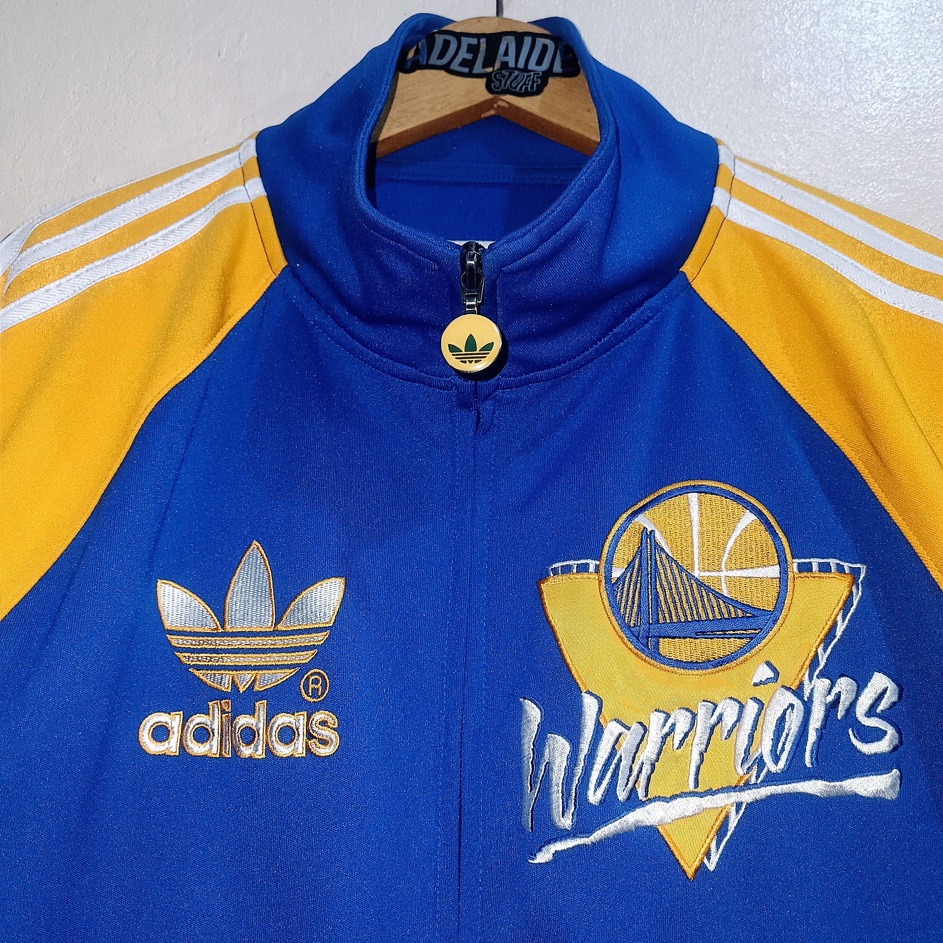Adidas Tracktop Adidas NBA Golden State Warriors Size US S / EU 44-46 / 1 - 4 Thumbnail