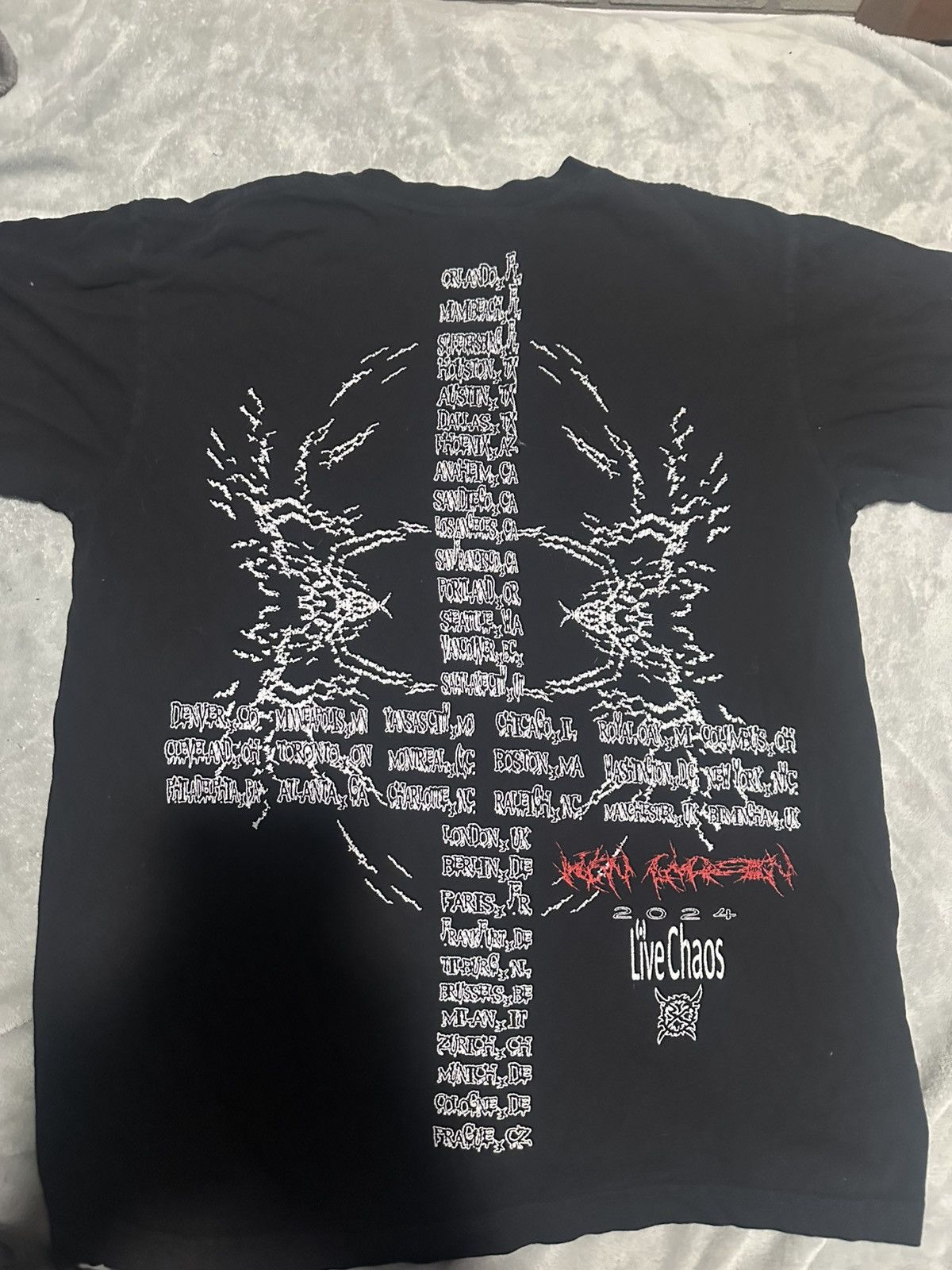 Ken Carson A Great Chaos Tour Shirt Size US M / EU 48-50 / 2 - 3 Thumbnail