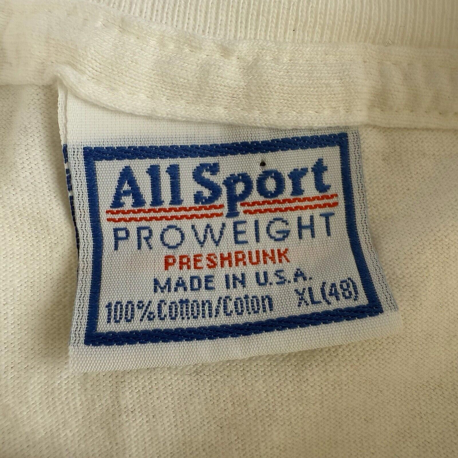 All Sport Vtg 1990 California San Diego Shirt Size XL Single Stitch Size US XL / EU 56 / 4 - 2 Thumbnail