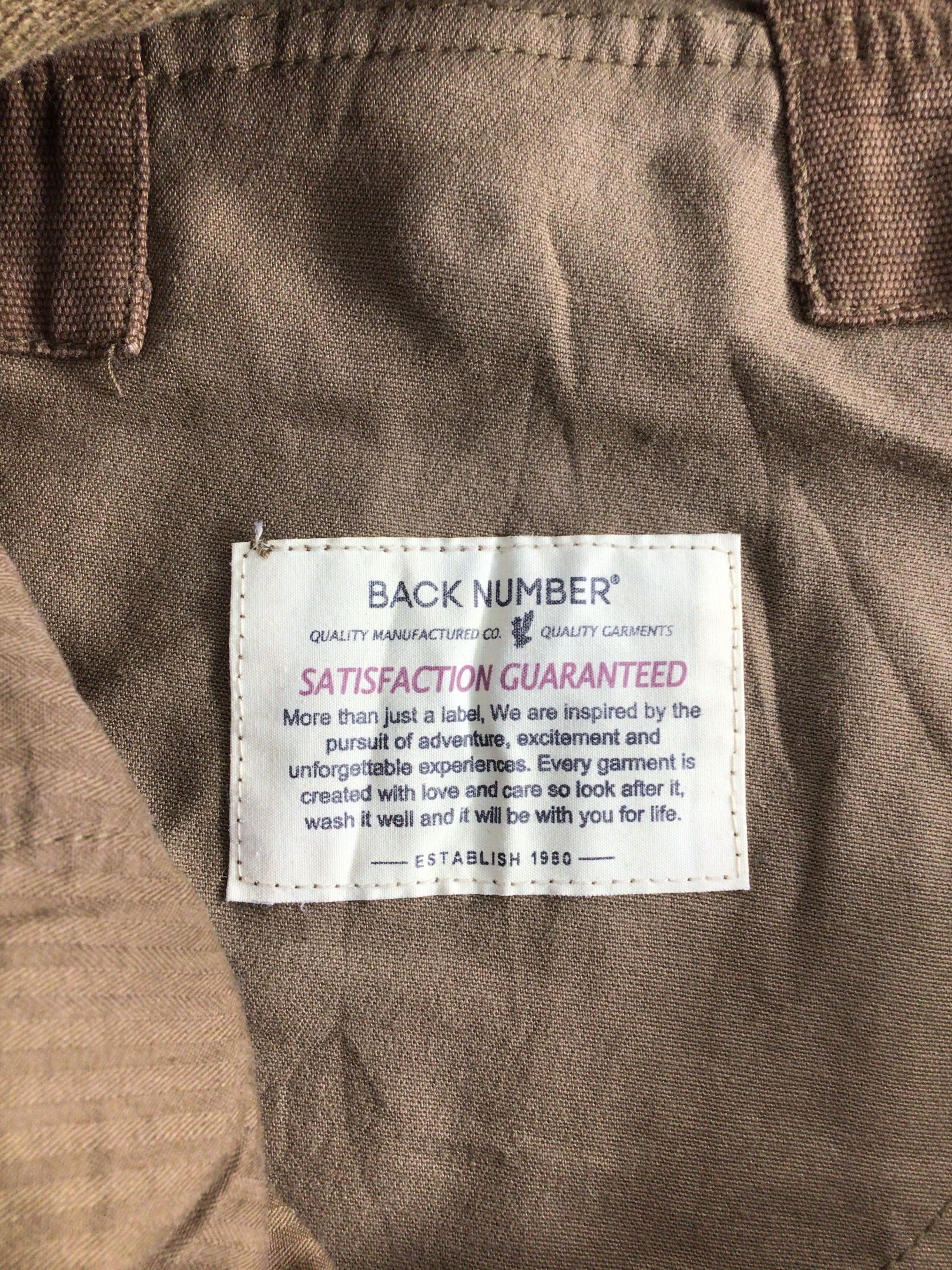 Japanese Brand Back Number Multi Pocket Cargo Pant-J143 Size US 31 - 7 Thumbnail