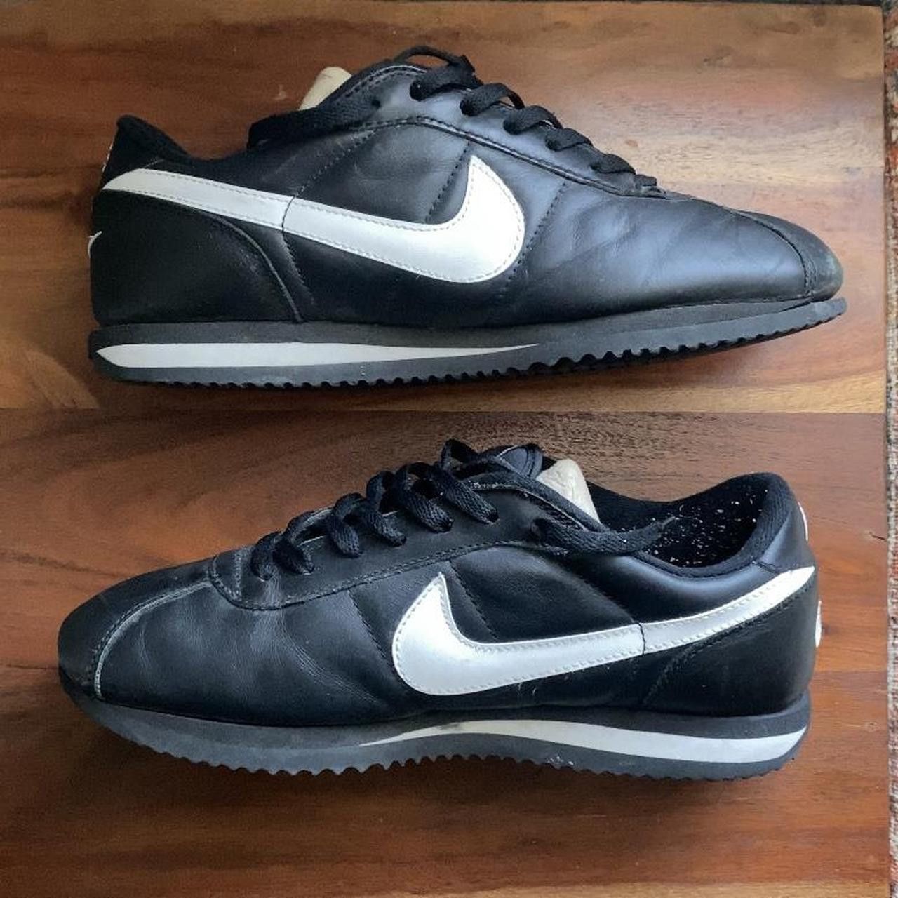 Nike Vintage 1972 Nike Cortez Black White Shoes Sneakers Rare OG Size US 10 / EU 43 - 2 Thumbnail
