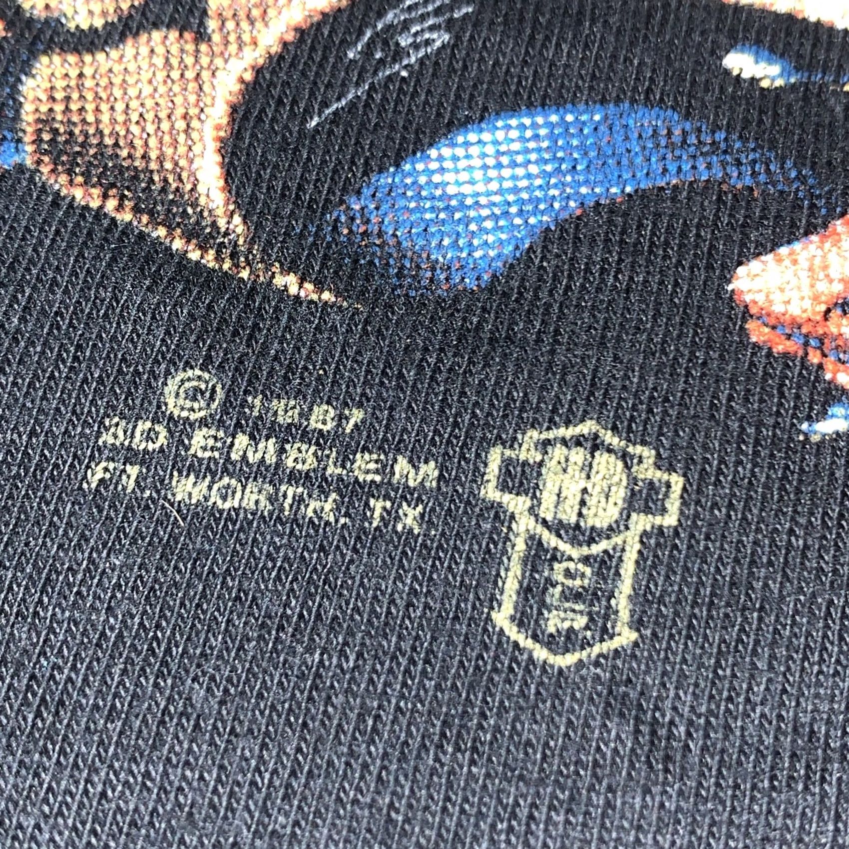 Harley Davidson VINTAGE Harley Davidson T Shirt Medium Black 80s Single Stitch 3D Women’s Size M / US 6-8 / IT 42-44 - 5 Thumbnail