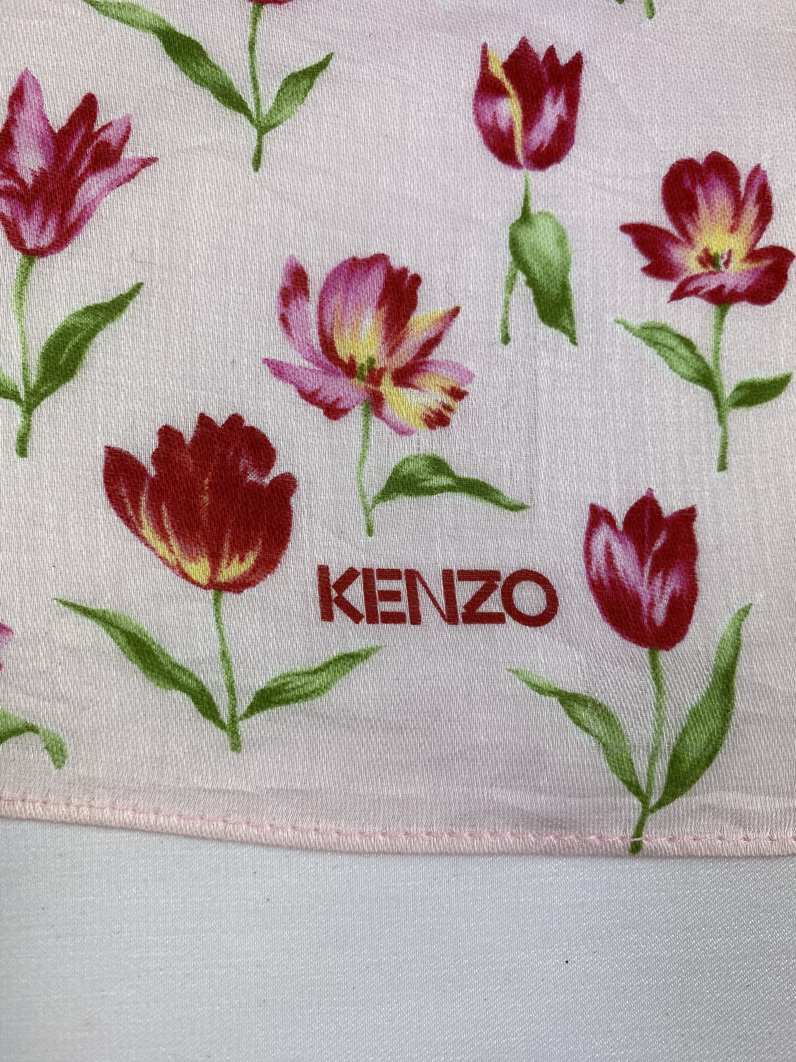 Kenzo × Vintage Kenzo Handkerchief / Bandana / Neckerchief Size ONE SIZE - 5 Thumbnail
