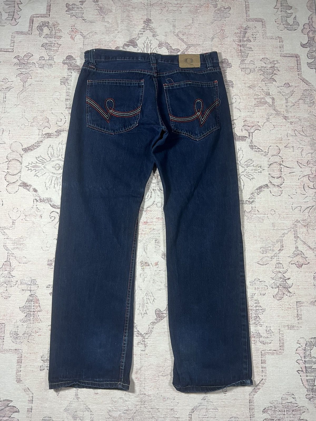Vintage Vintage Y2K South Pole Styled Baggy ‘Q’ Denim Jean Pants Size US 36 / EU 52 - 1 Thumbnail