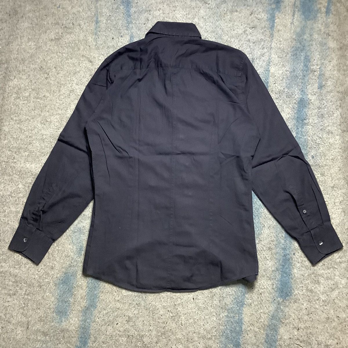 Dolce & Gabbana Dolce & Gabbana Black Oxford Shirt Size US M / EU 48-50 / 2 - 9 Thumbnail