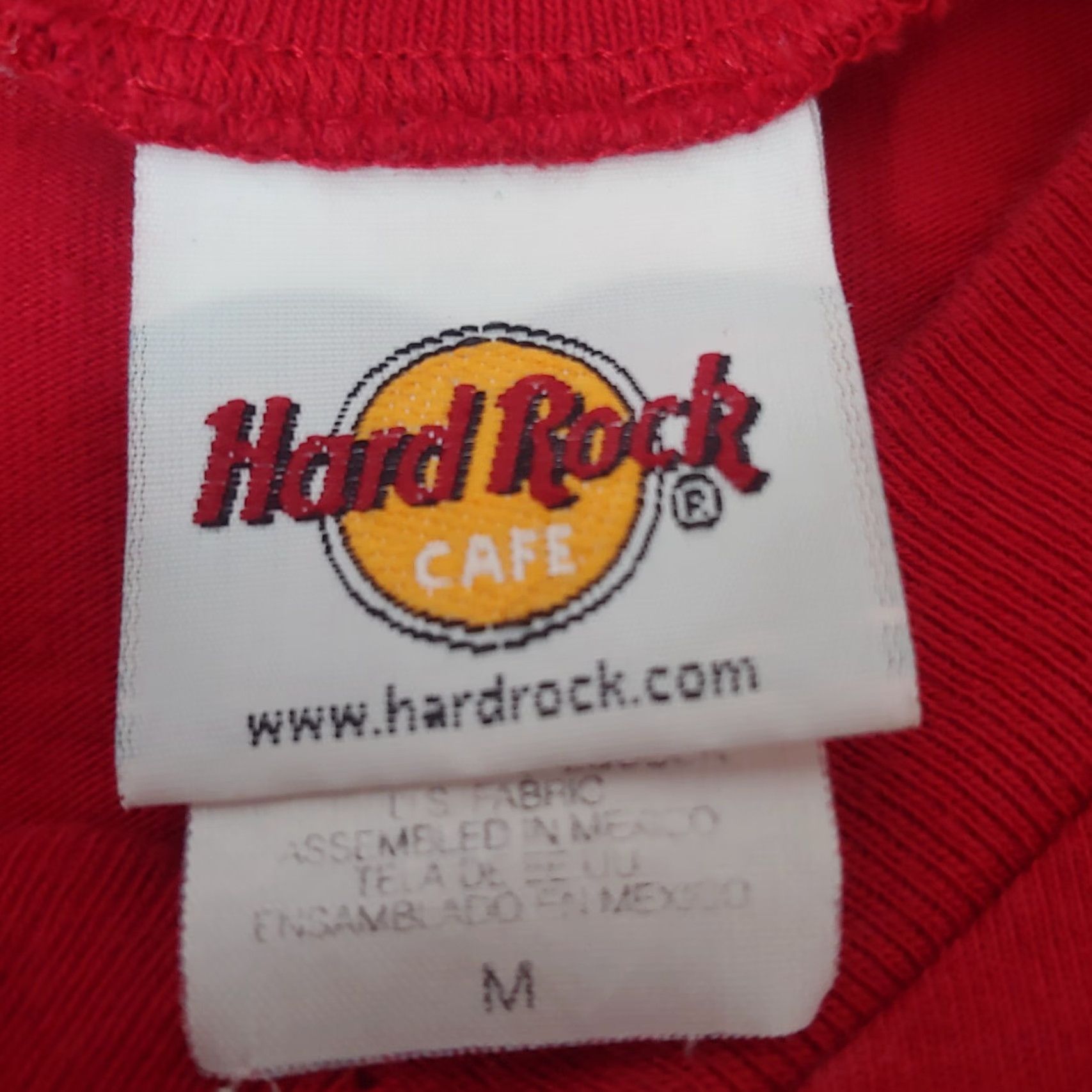 Hard Rock Cafe Hard Rock Cafe Pittsburgh Jersey Shirt M Red V Neck Shirt Men Rock n Roll Blokecore Graphic Print Vintage No Size US M / EU 48-50 / 2 - 4 Thumbnail