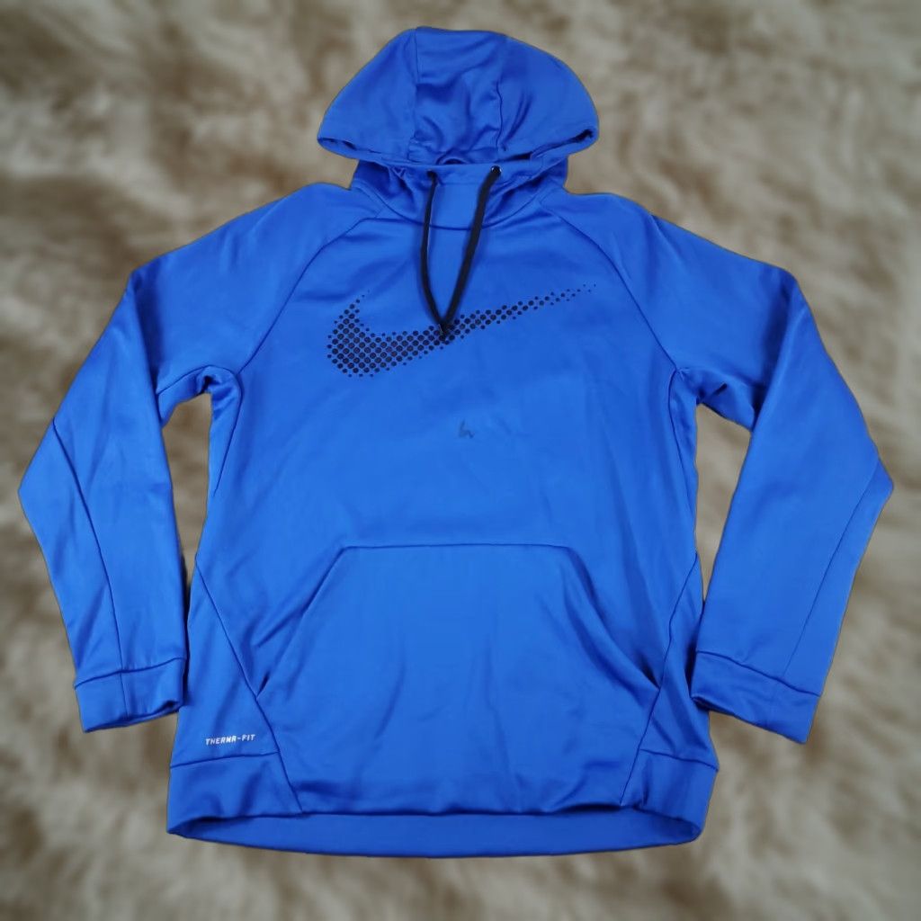 Nike Nike Hoodie Mens L Blue Swoosh Pullover Sweatshirt Logo Size US L / EU 52-54 / 3 - 1 Thumbnail