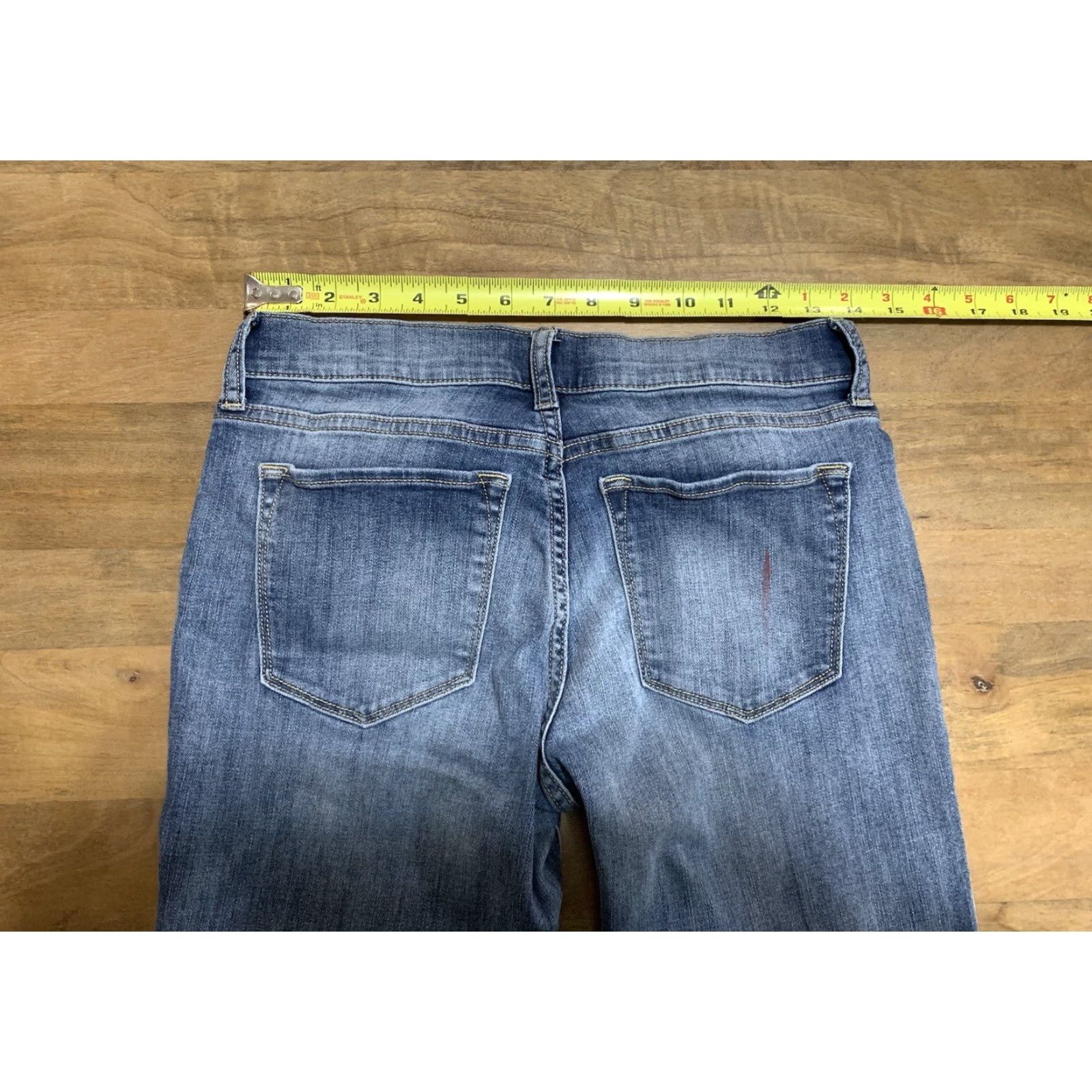 Banana Republic Banana Republic Jeans Women’s Size 2 26x25 Skinny Denim Pants Slim Mid Rise Blue Cotton Blend Denim Size 26" / US 2 / IT 38 - 7 Thumbnail