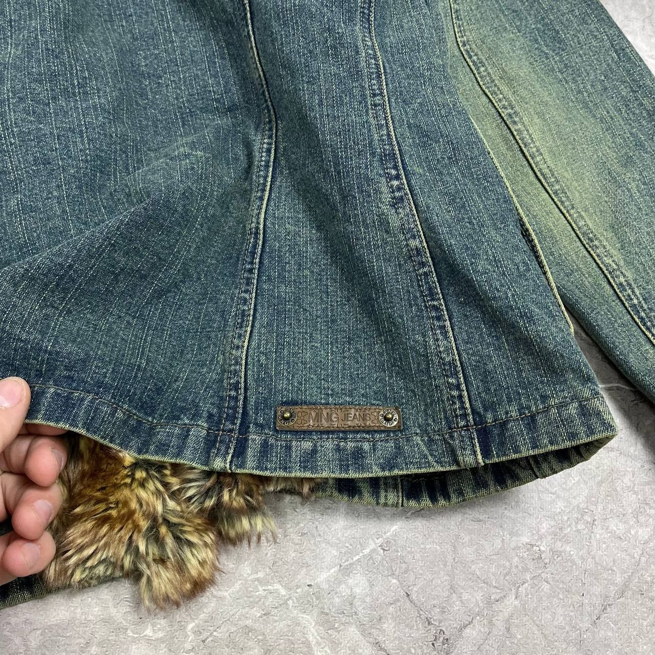 Japanese Brand Vintage Distressed If Six Was Nine Faix Fur Jacket Size S / US 4 / IT 40 - 3 Thumbnail