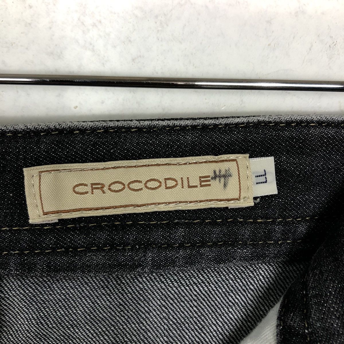 Japanese Brand 🔥RARE SELVEDGES DENIM JEANS CROCODILE Size US 30 / EU 46 - 13 Thumbnail