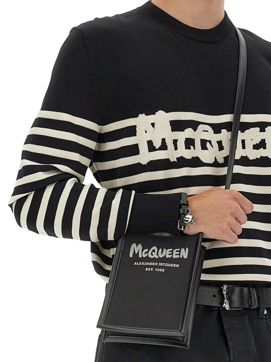 Alexander McQueen o1y1024 Sweater in Black Size US S / EU 44-46 / 1 - 4 Thumbnail
